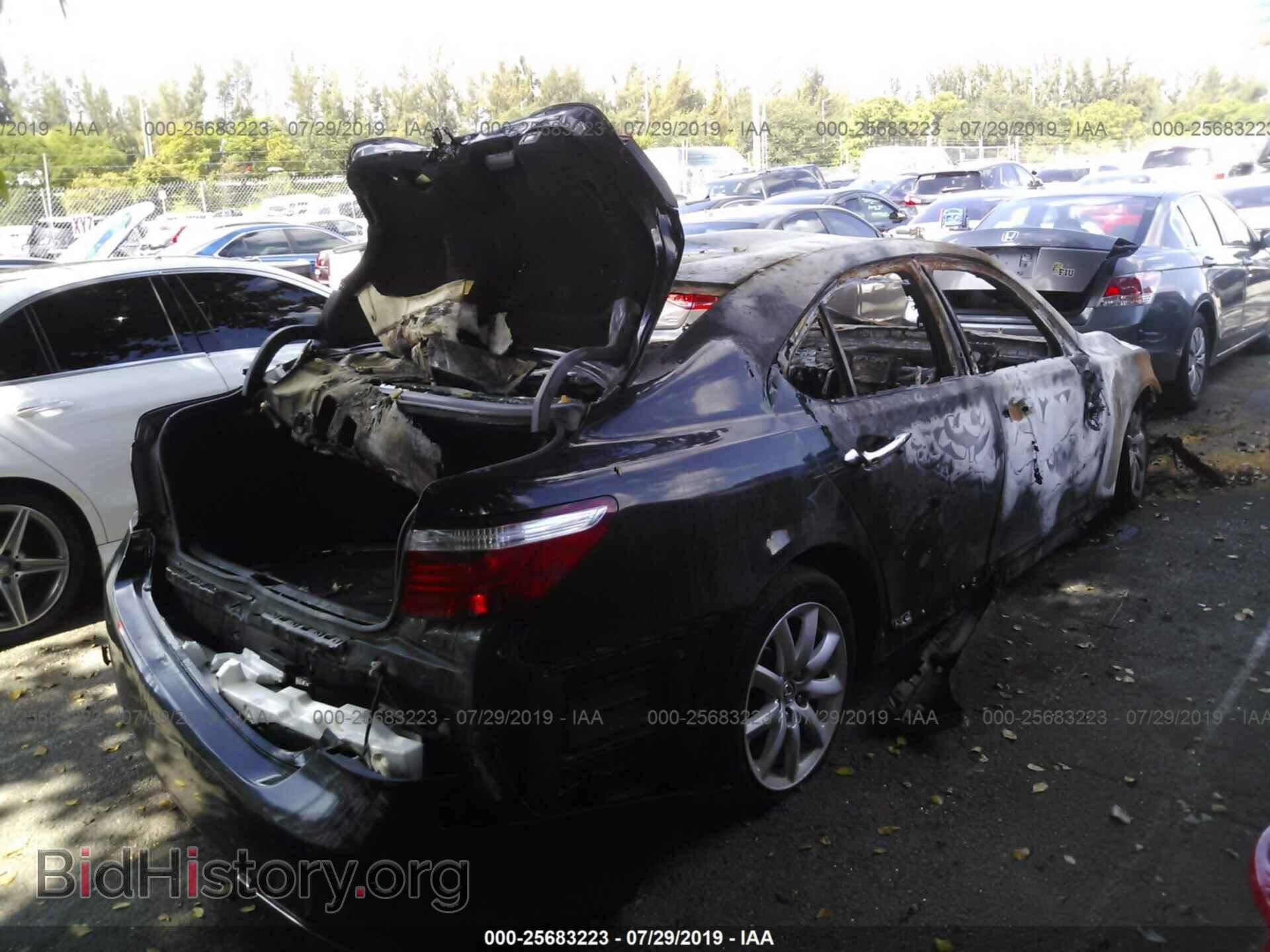 2007 LEXUS LS - VIN: JTHBL46F575033591 - Фото 4