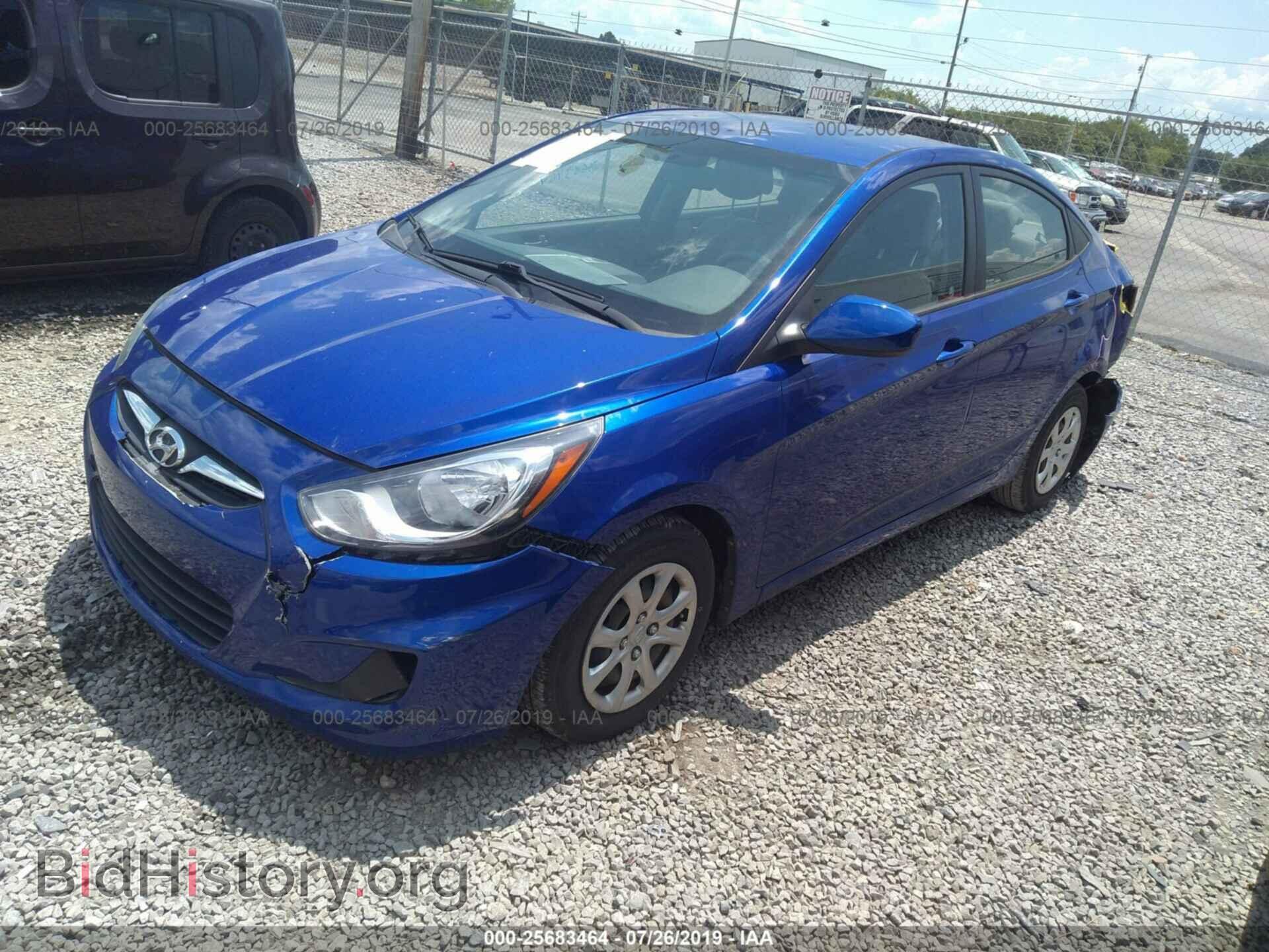 2014 HYUNDAI ACCENT - VIN: KMHCT4AE2EU723270 - Фото 2