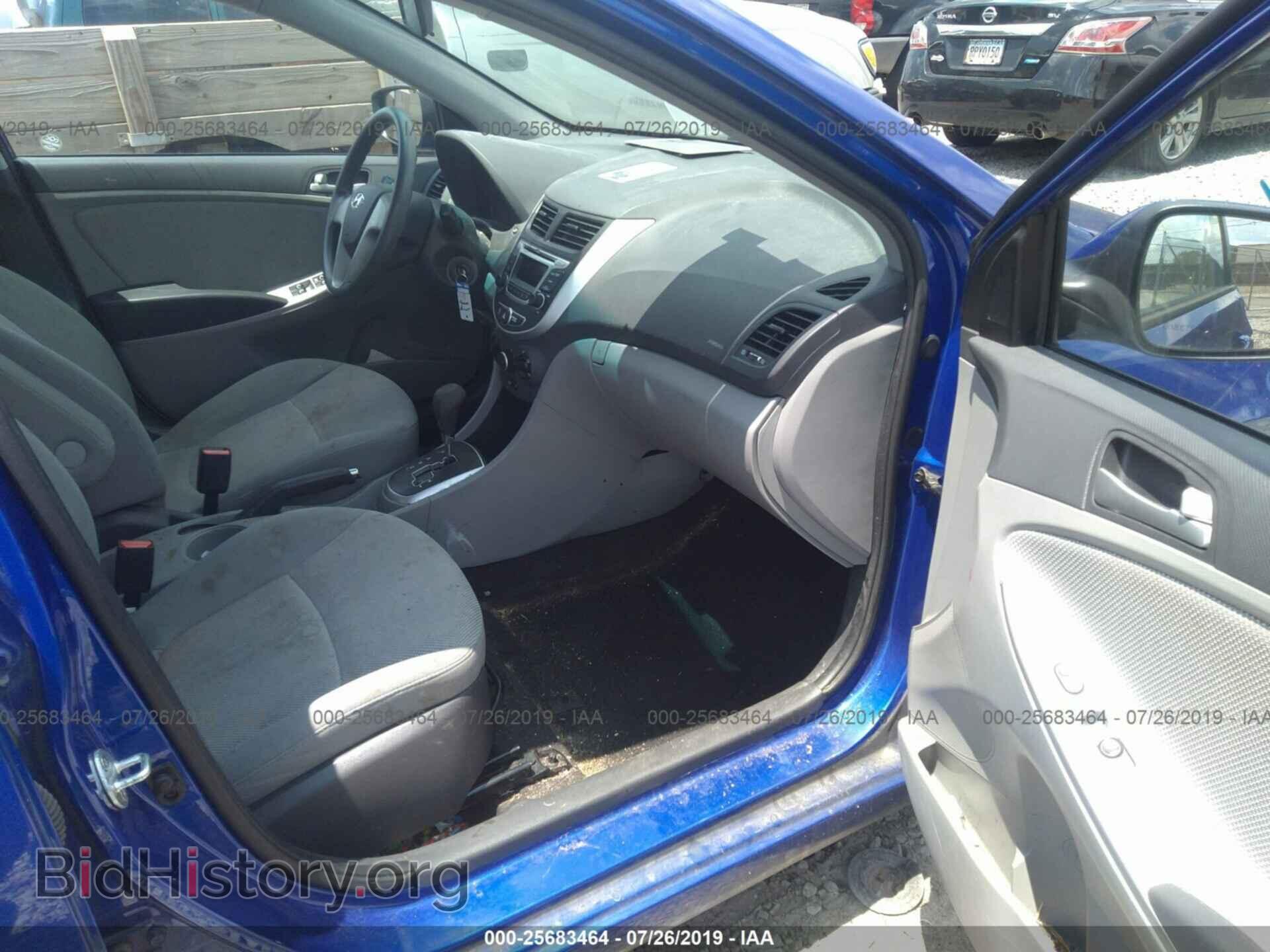2014 HYUNDAI ACCENT - VIN: KMHCT4AE2EU723270 - Фото 5