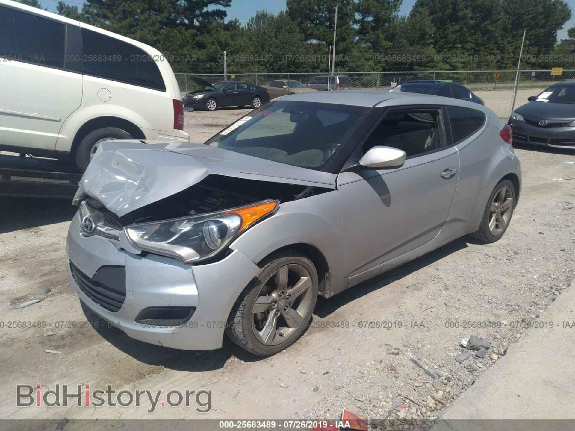 2015 HYUNDAI VELOSTER - VIN: KMHTC6AD2FU235585 - Фото 2