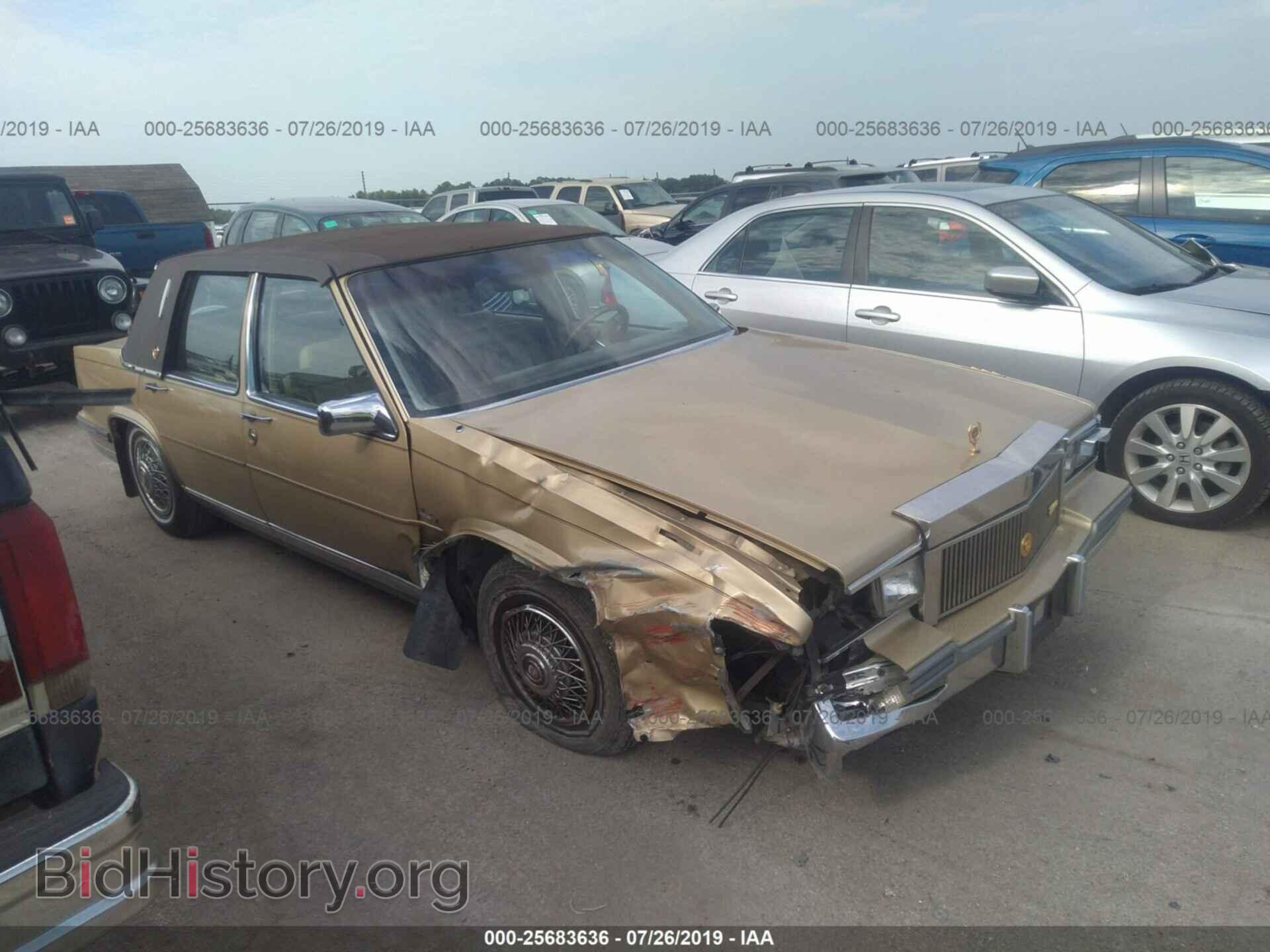 Фотография 1G6CD6988G4242957 - CADILLAC DEVILLE 1986