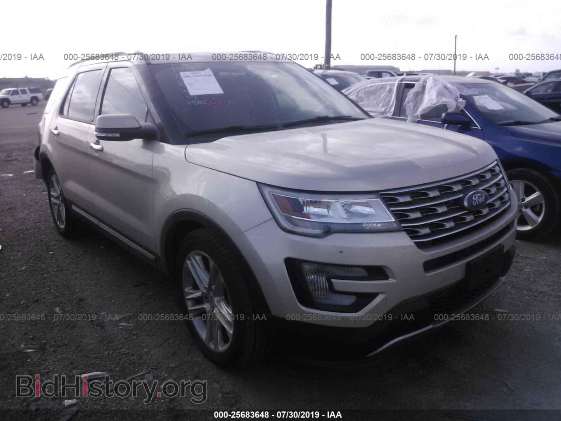Photo 1FM5K7F88HGE28788 - FORD EXPLORER 2017