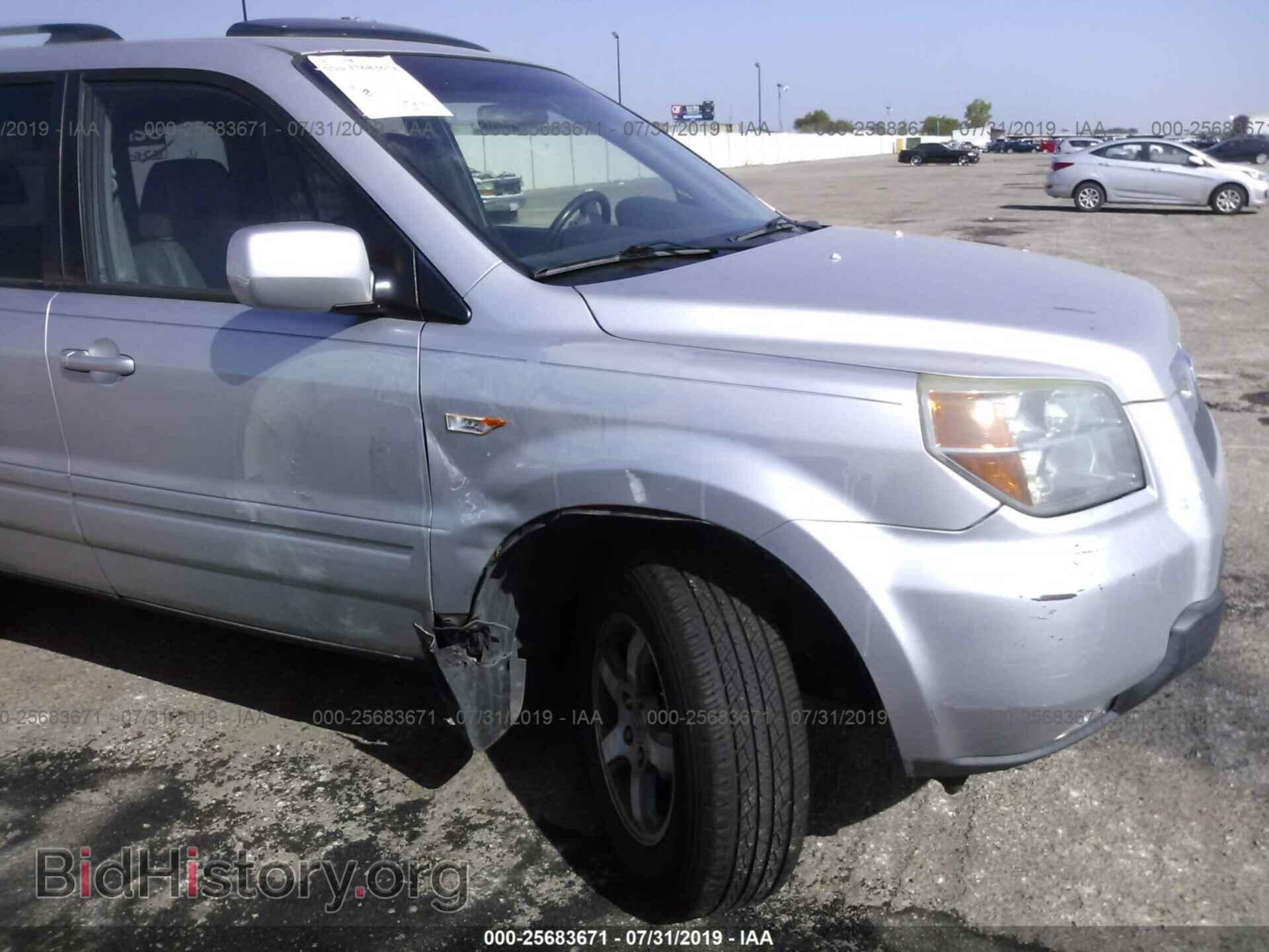 2006 HONDA PILOT - VIN: 5FNYF28766B051284 - Фото 6