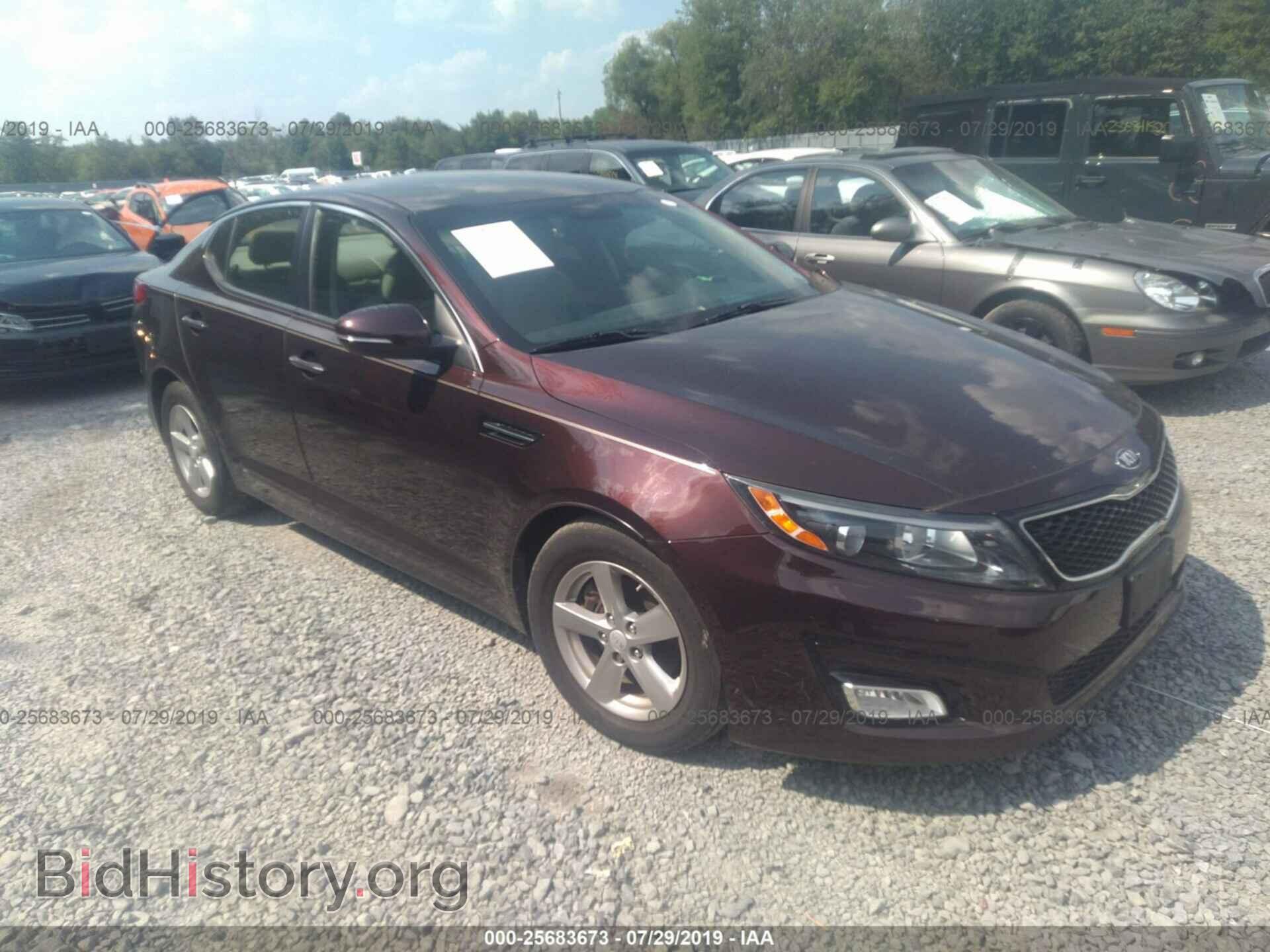 Фотография 5XXGM4A72FG380679 - KIA OPTIMA 2015