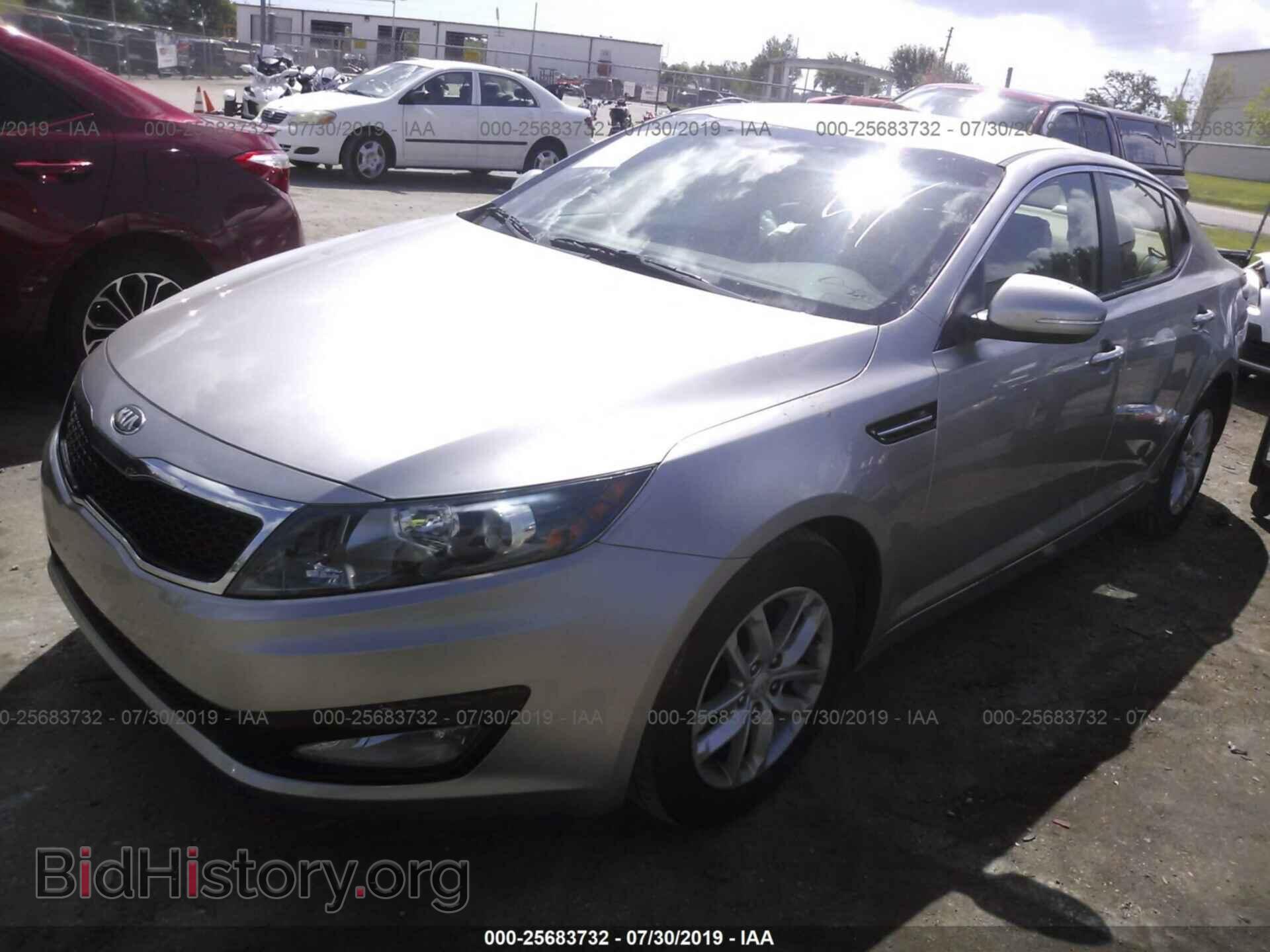 2013 KIA OPTIMA - VIN: KNAGM4A74D5337587 - Фото 2
