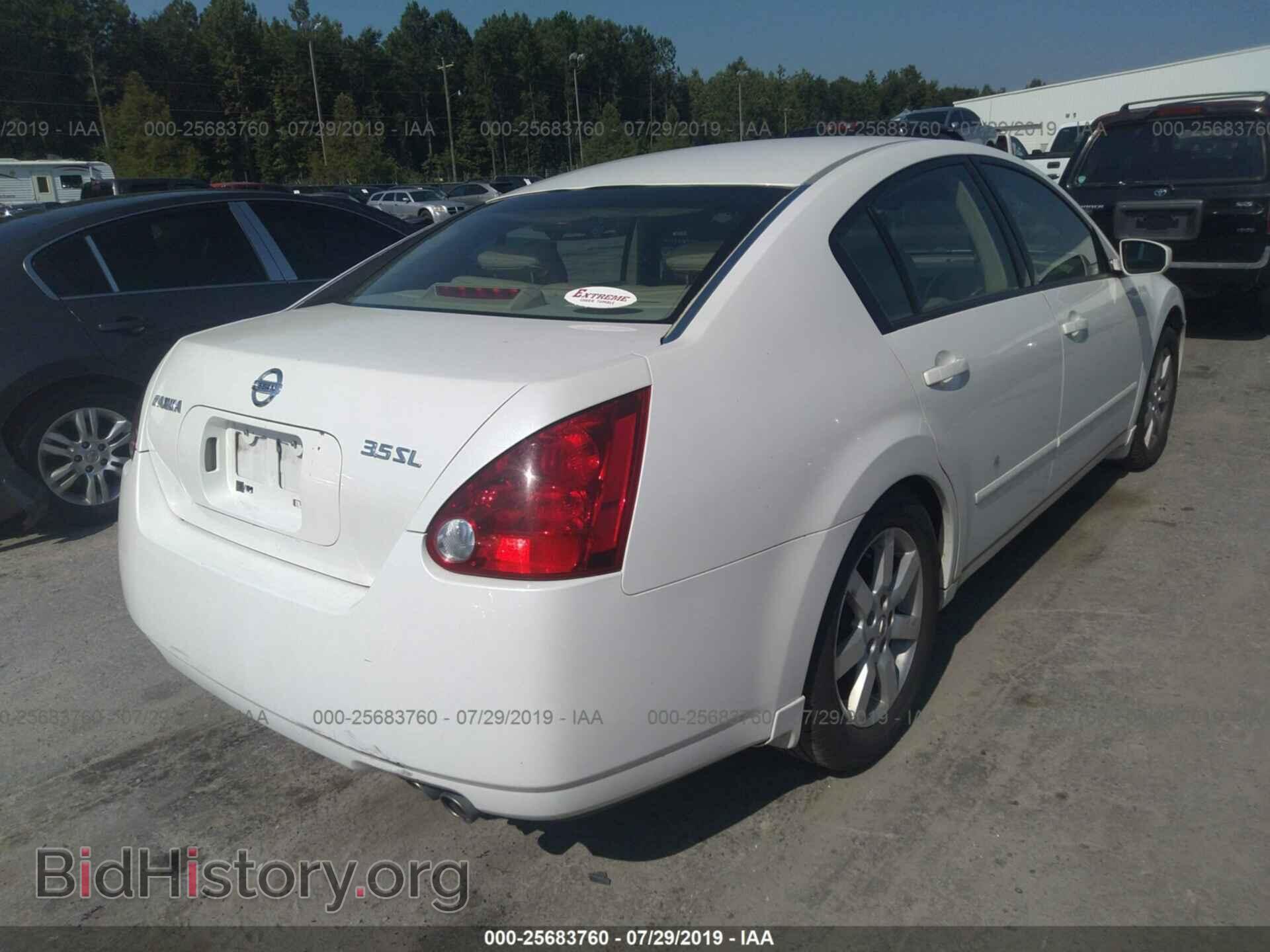 2006 NISSAN MAXIMA - VIN: 1N4BA41E06C826920 - Фото 4