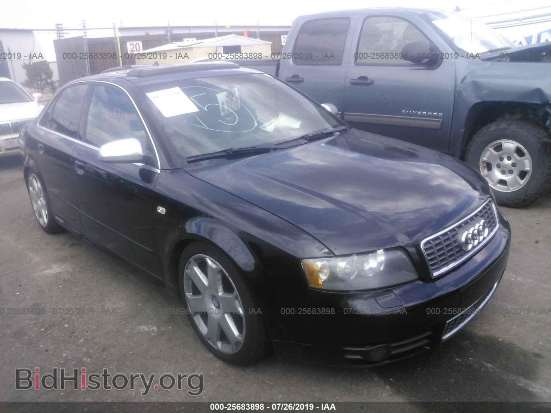 Photo WAUPL68E44A038823 - AUDI S4 2004