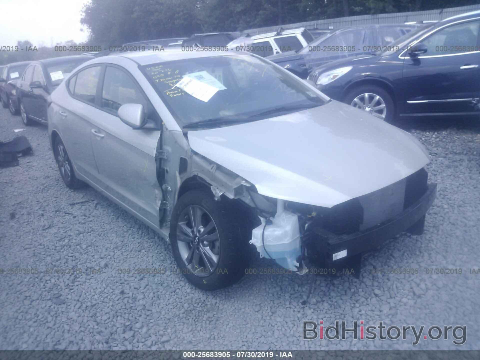 Photo 5NPD84LF8HH002904 - HYUNDAI ELANTRA 2017