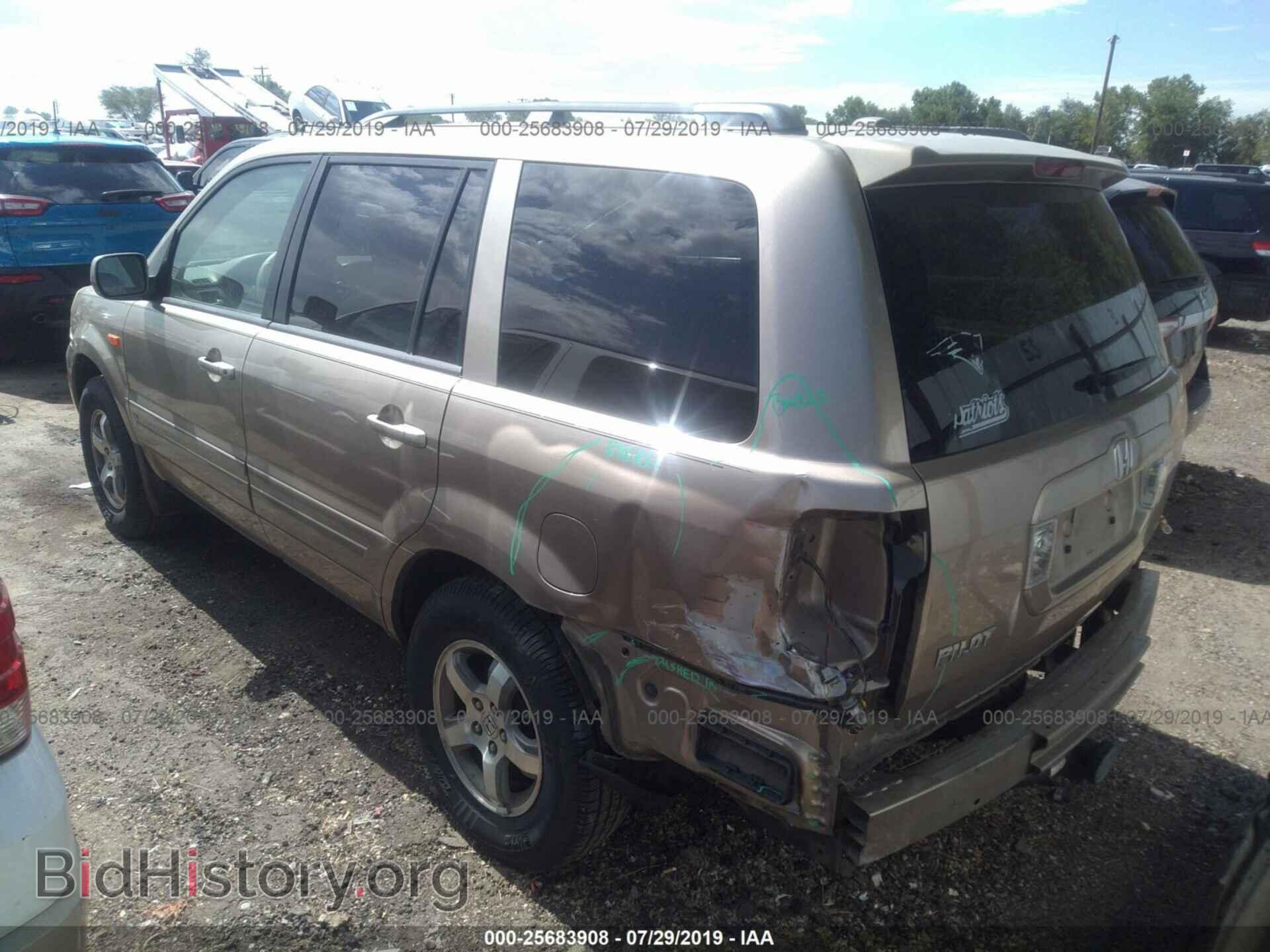2006 HONDA PILOT - VIN: 5FNYF28616B017485 - Photo 3