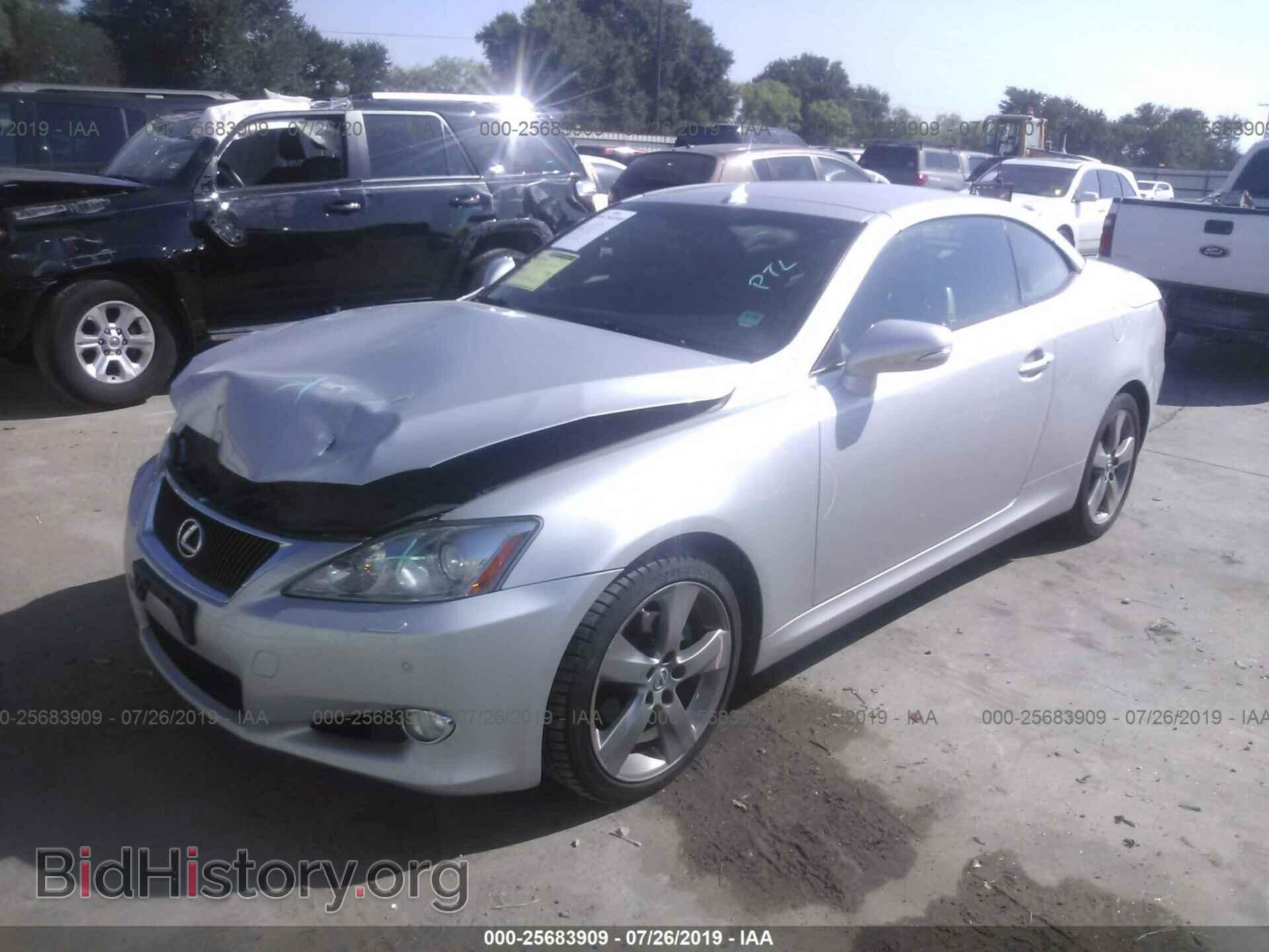 2010 LEXUS IS - VIN: JTHFF2C27A2514417 - Фото 2