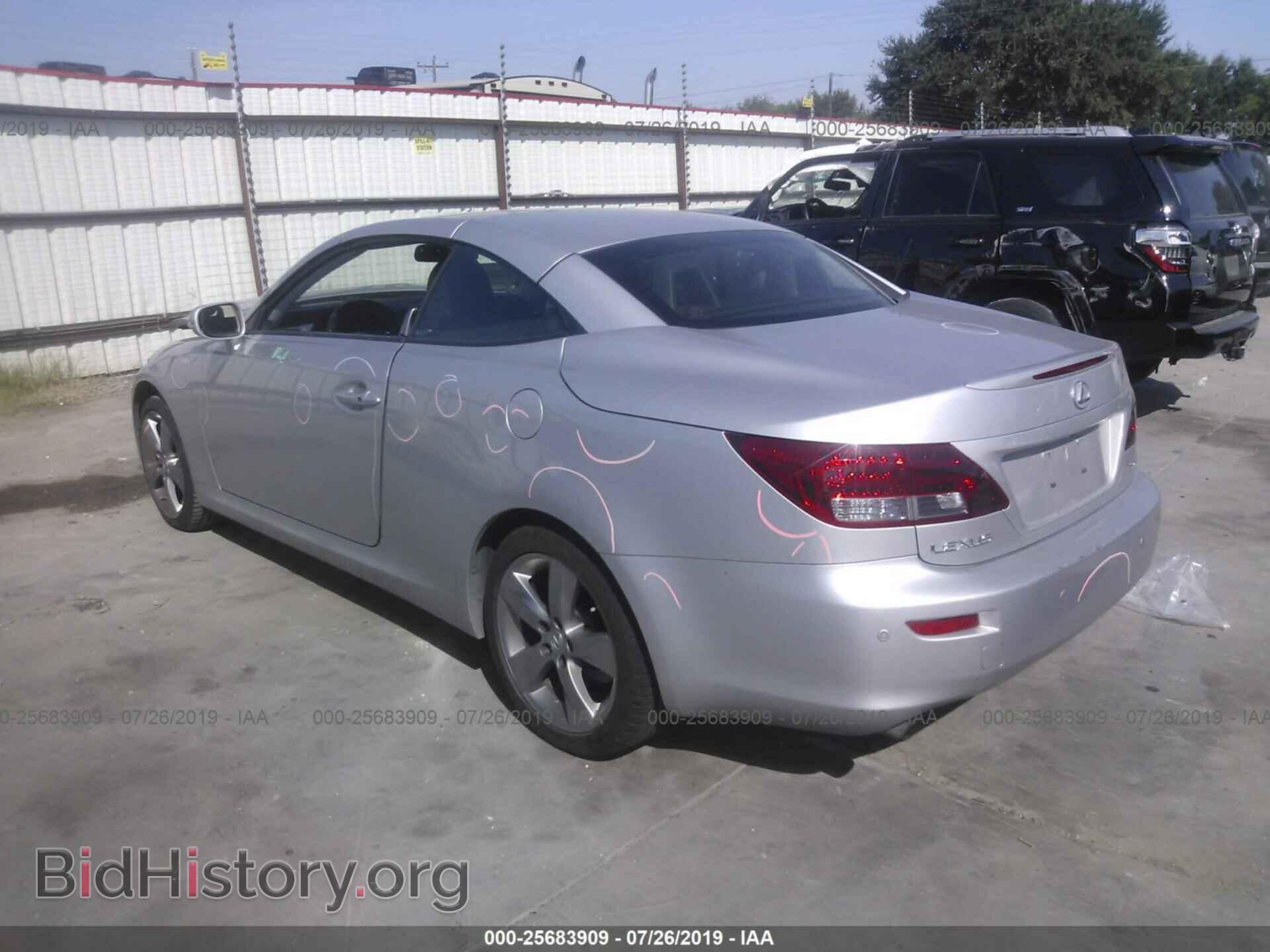 2010 LEXUS IS - VIN: JTHFF2C27A2514417 - Фото 3