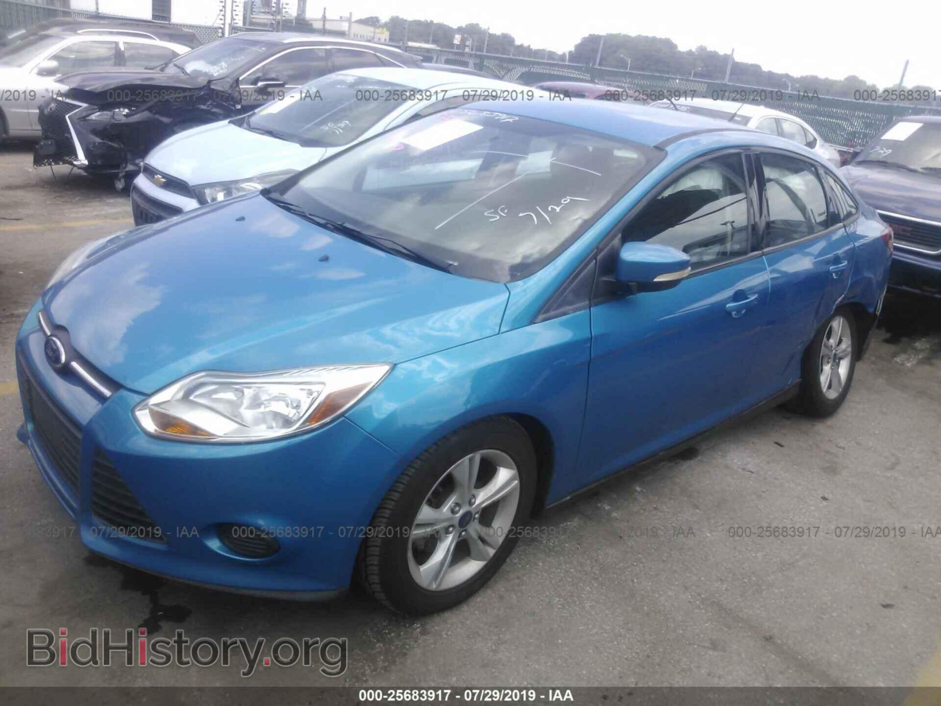 2014 FORD FOCUS - VIN: 1FADP3F28EL387805 - Фото 2