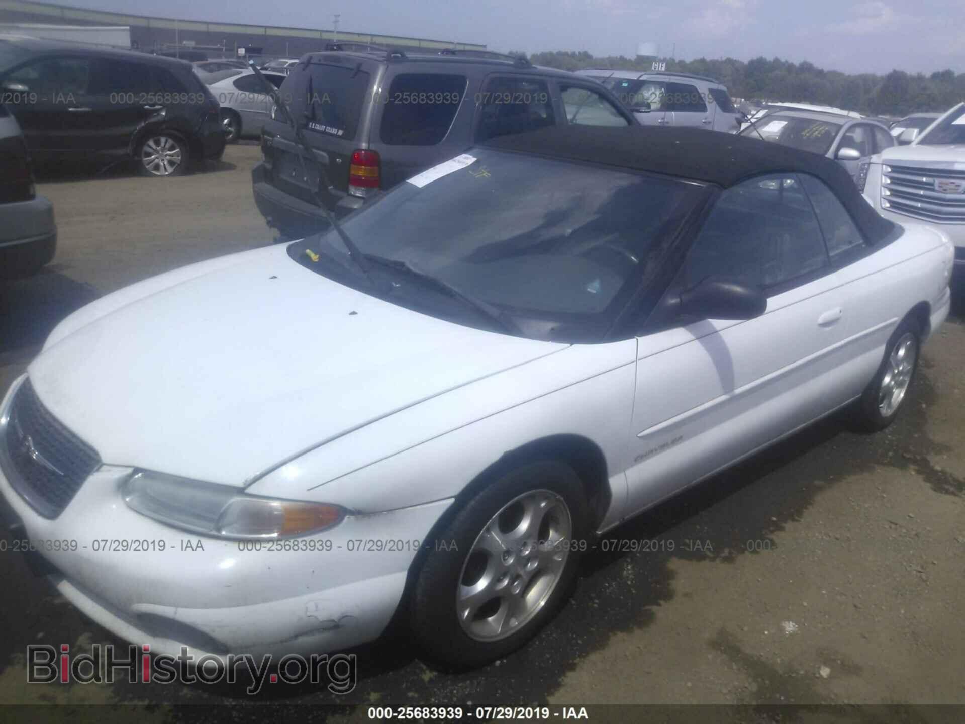 2000 CHRYSLER SEBRING - VIN: 3C3EL55H6YT236163 - Фото 2