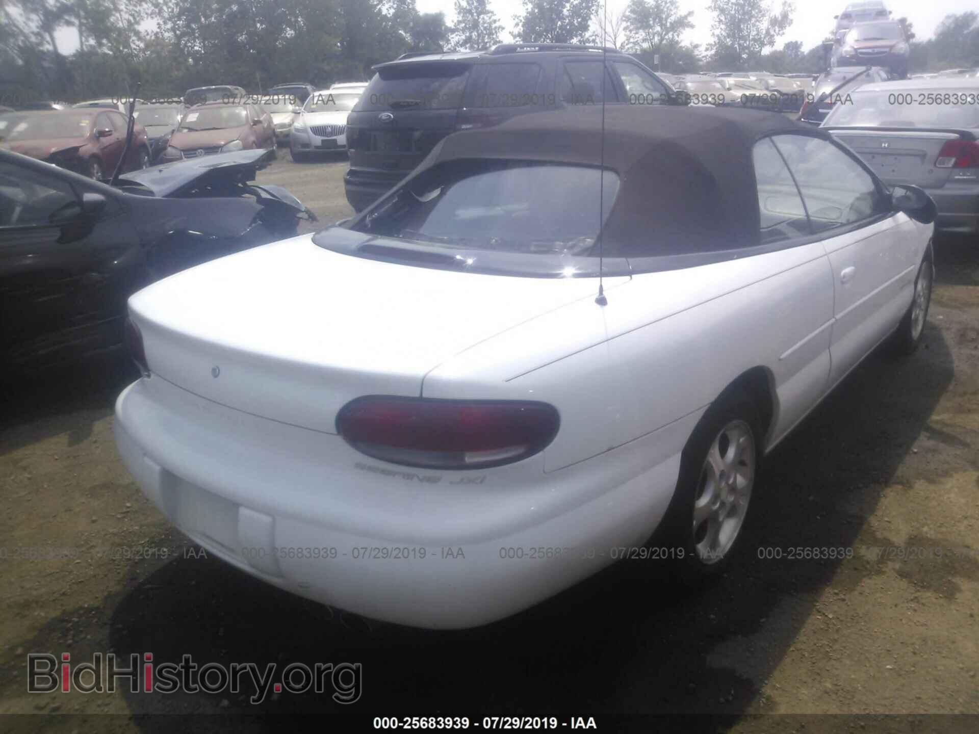 2000 CHRYSLER SEBRING - VIN: 3C3EL55H6YT236163 - Фото 4
