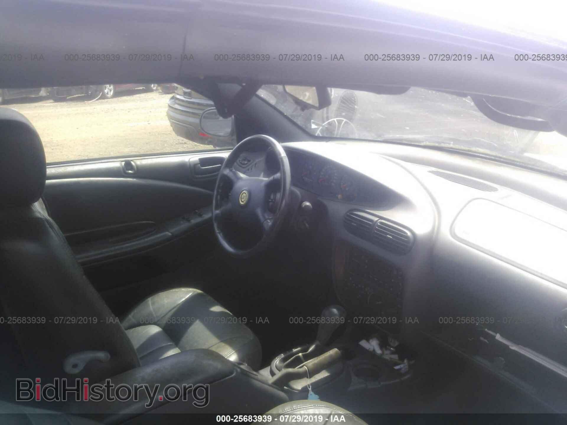2000 CHRYSLER SEBRING - VIN: 3C3EL55H6YT236163 - Фото 5