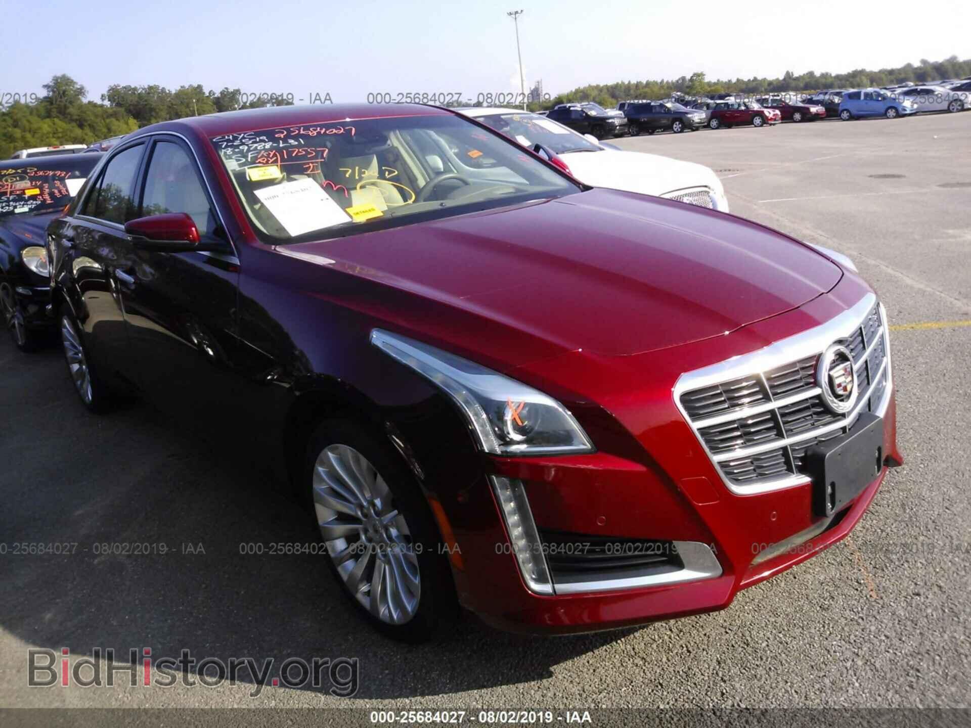 Фотография 1G6AS5SX2E0183188 - CADILLAC CTS 2014