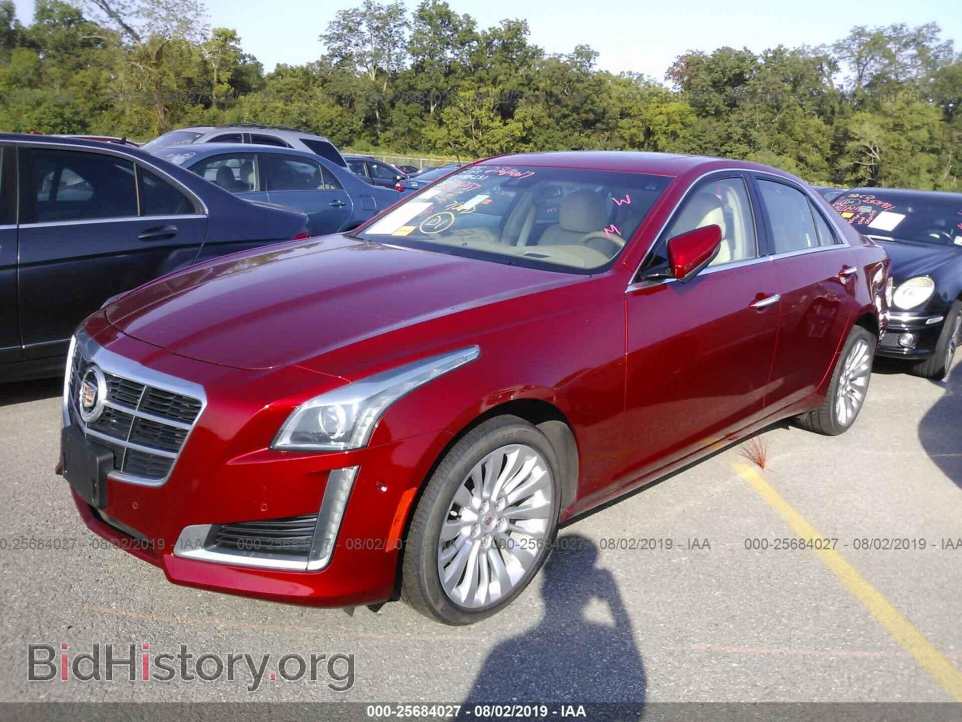 2014 CADILLAC CTS - VIN: 1G6AS5SX2E0183188 - Фото 2