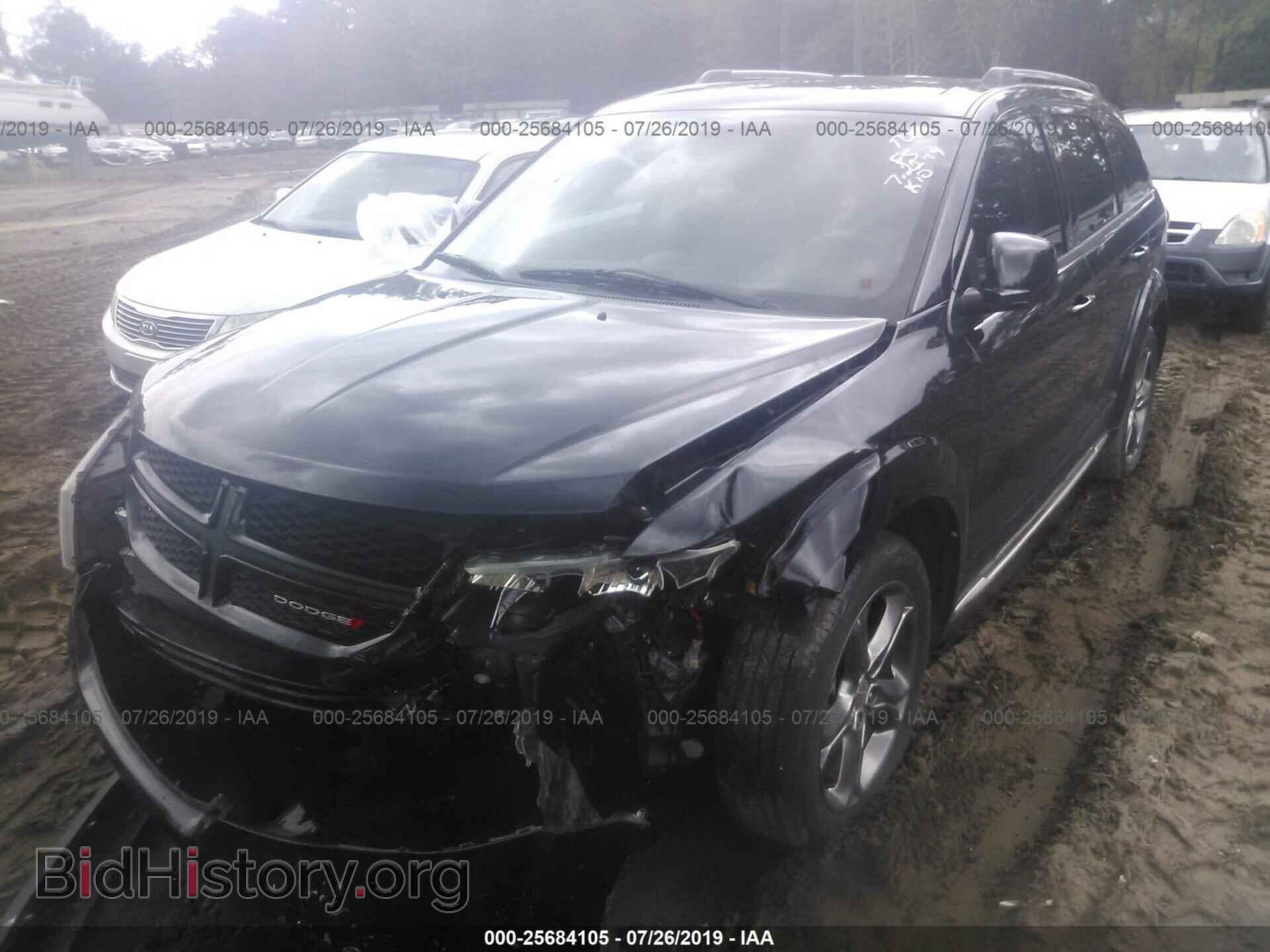 2015 DODGE JOURNEY - VIN: 3C4PDCGB2FT674545 - Фото 2