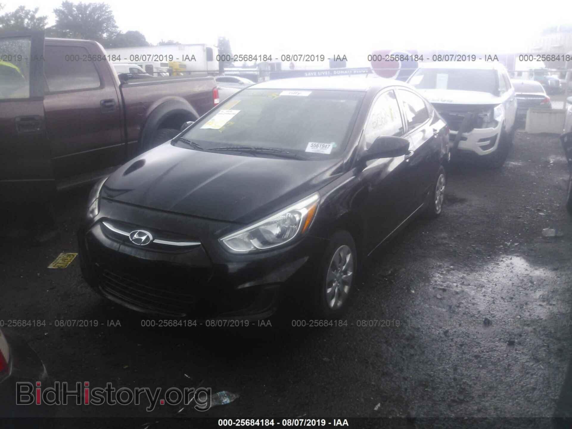 2016 HYUNDAI ACCENT - VIN: KMHCT4AE1GU020584 - Фото 2