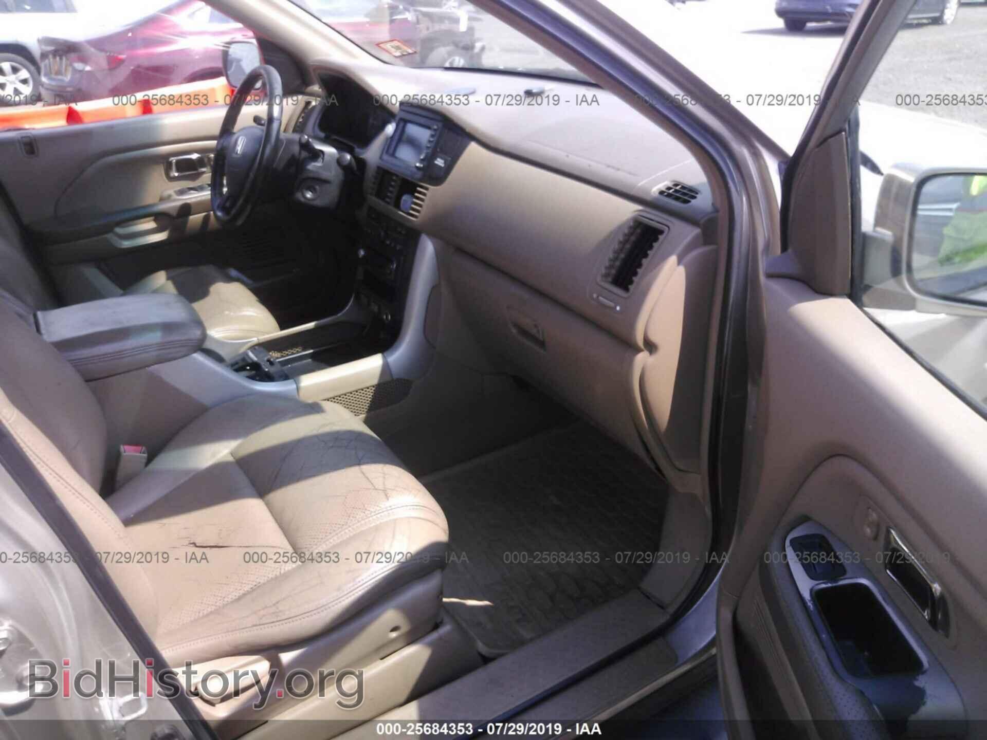 2005 HONDA PILOT - VIN: 2HKYF18745H507177 - Фото 5