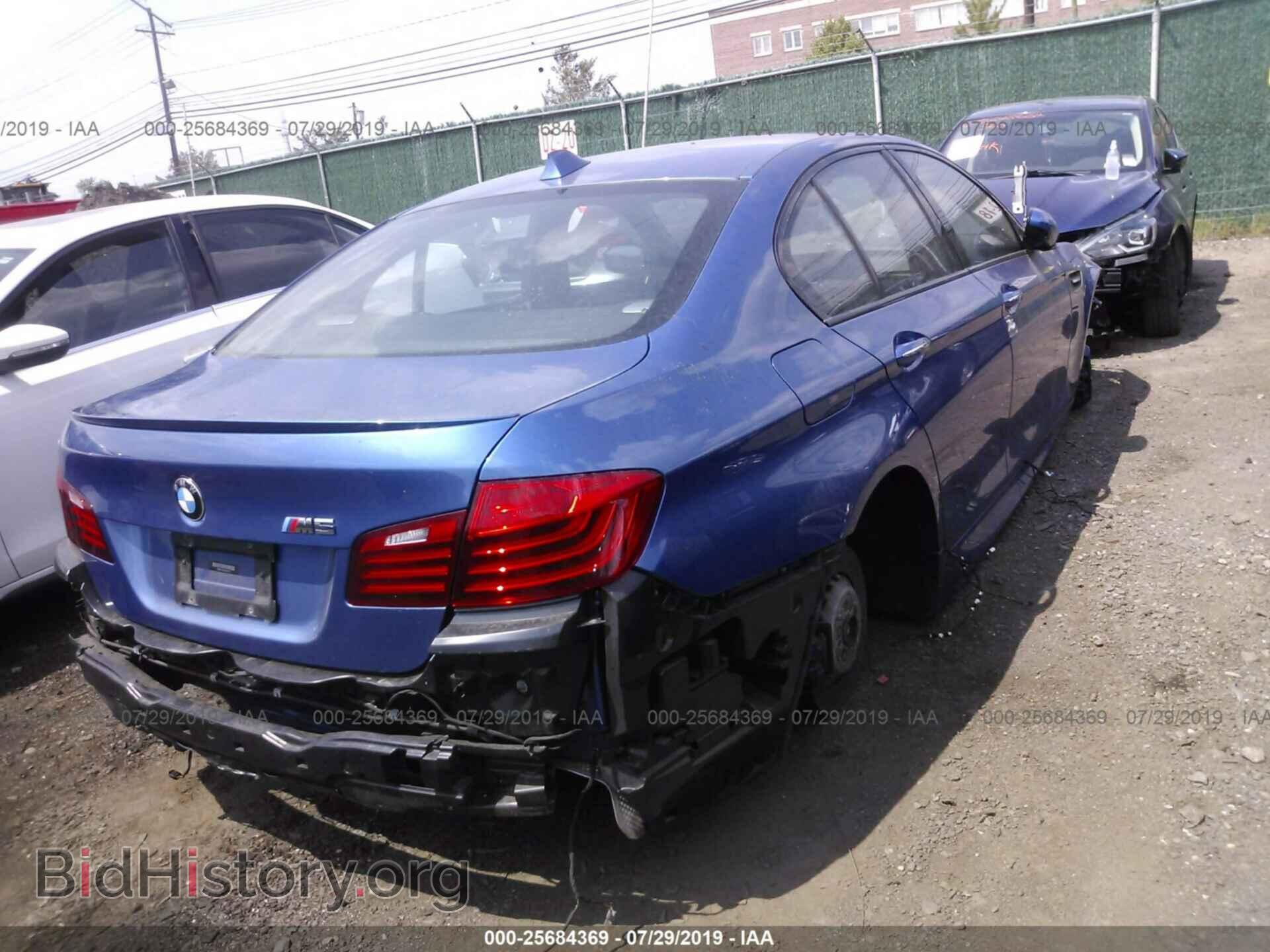 2016 BMW M5 - VIN: WBSFV9C56GD595763 - Фото 4