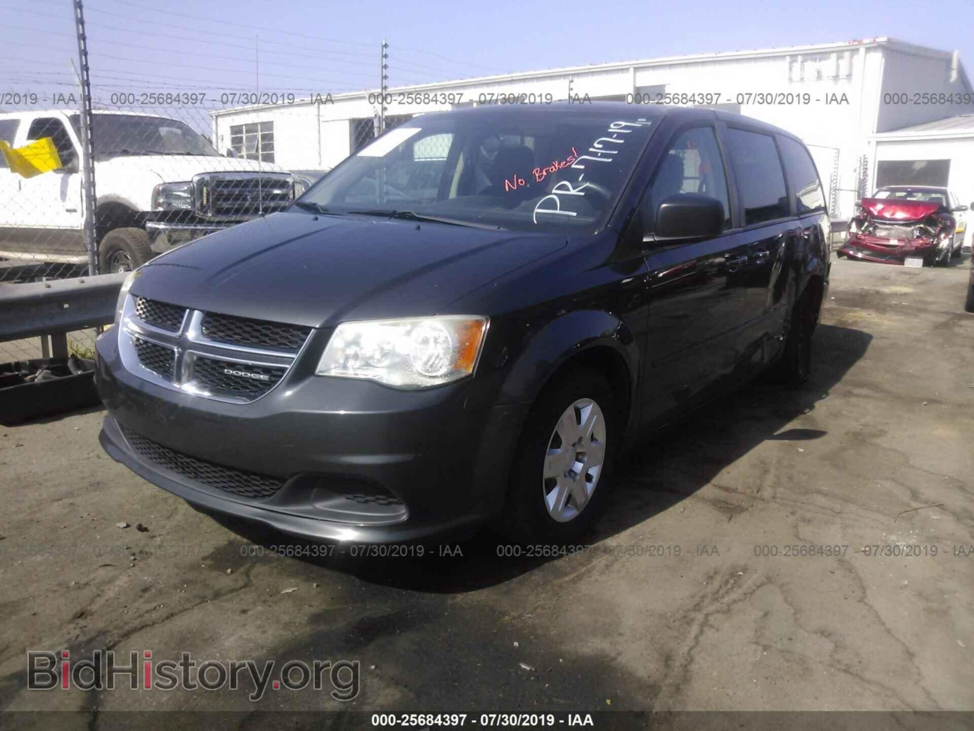 2012 DODGE GRAND CARAVAN - VIN: 2C4RDGBG1CR190402 - Фото 2