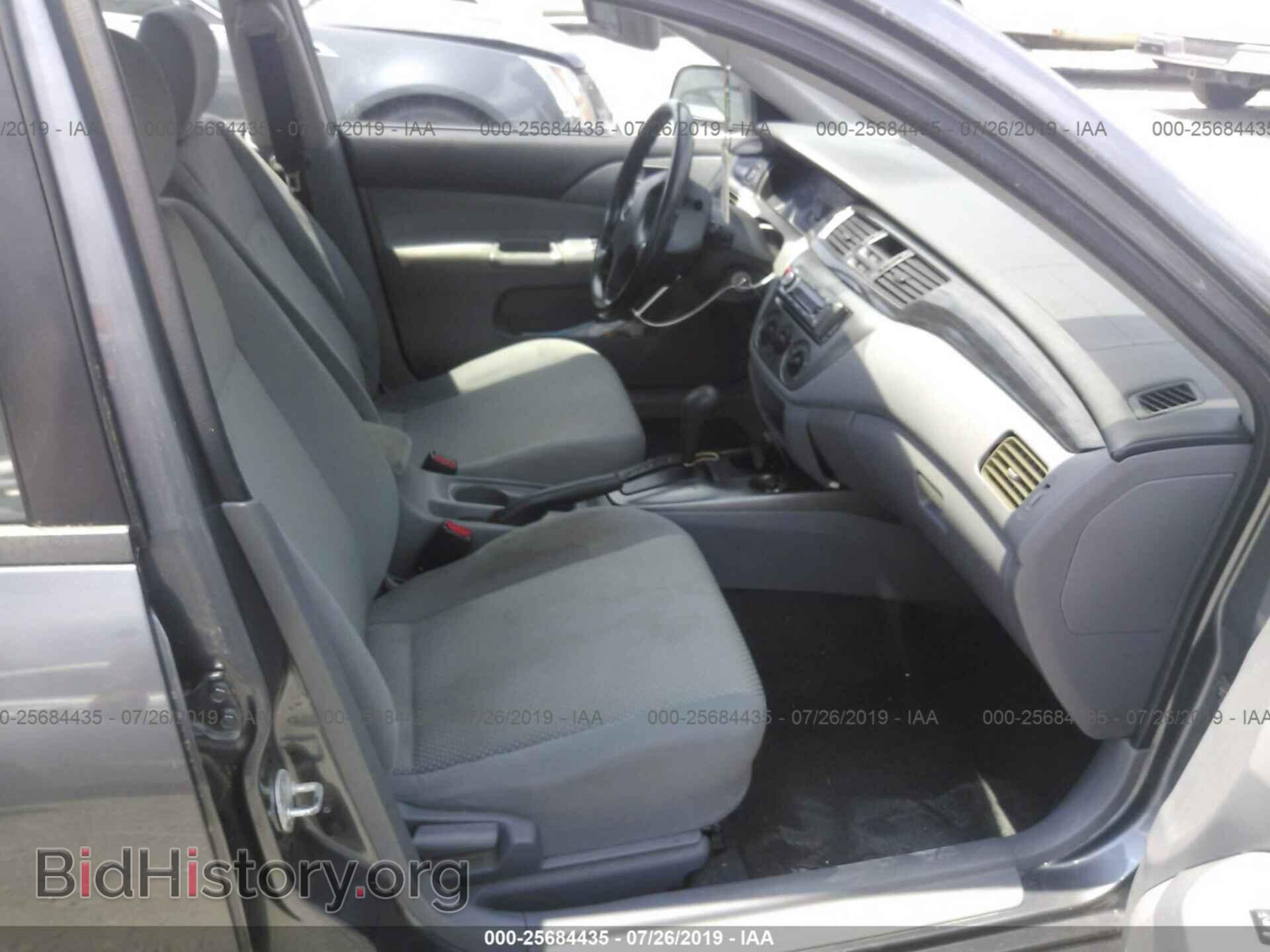 2006 MITSUBISHI LANCER - VIN: JA3AJ26E26U037647 - Фото 5