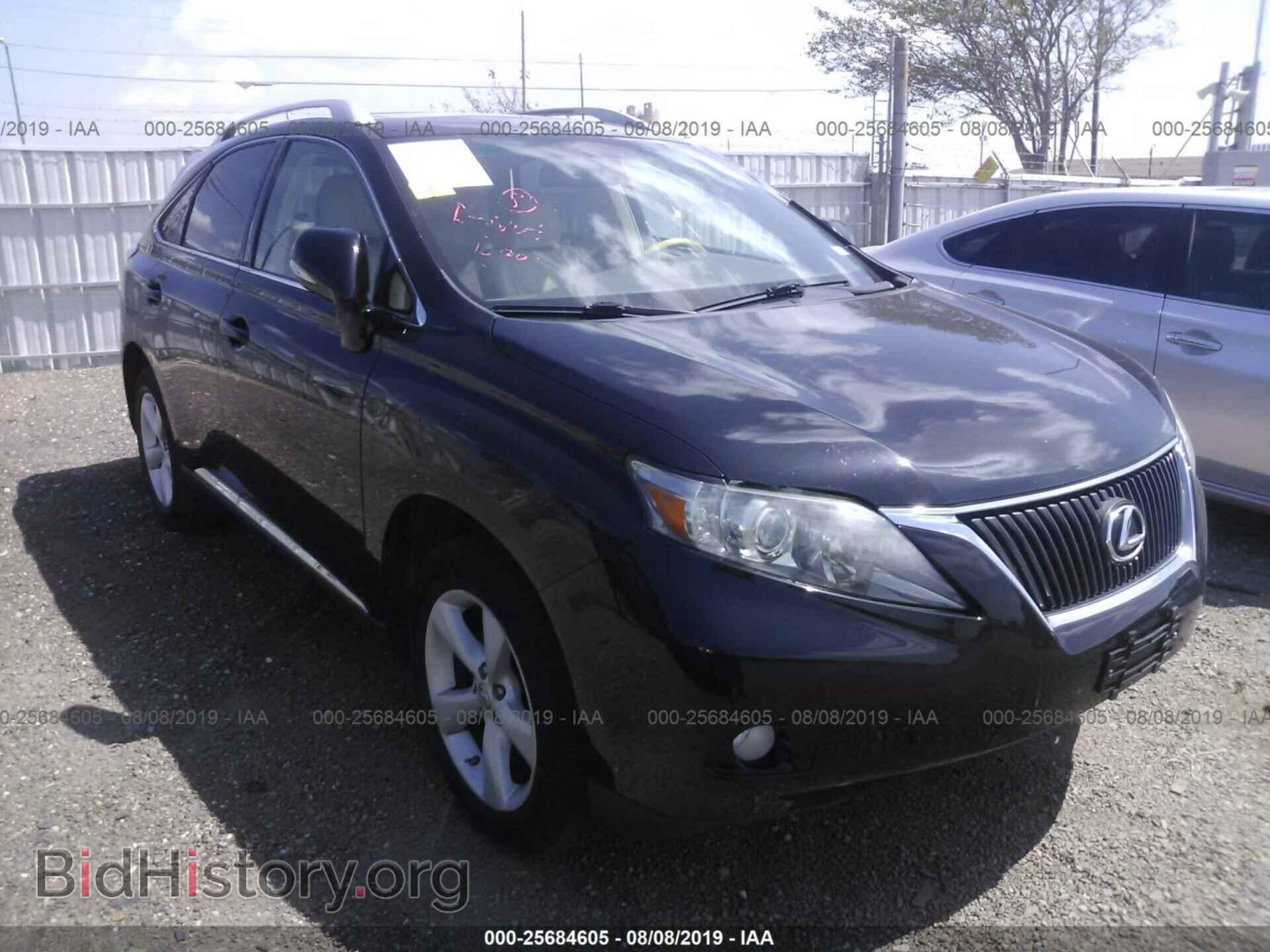 Photo 2T2ZK1BA3CC071938 - LEXUS RX 2012
