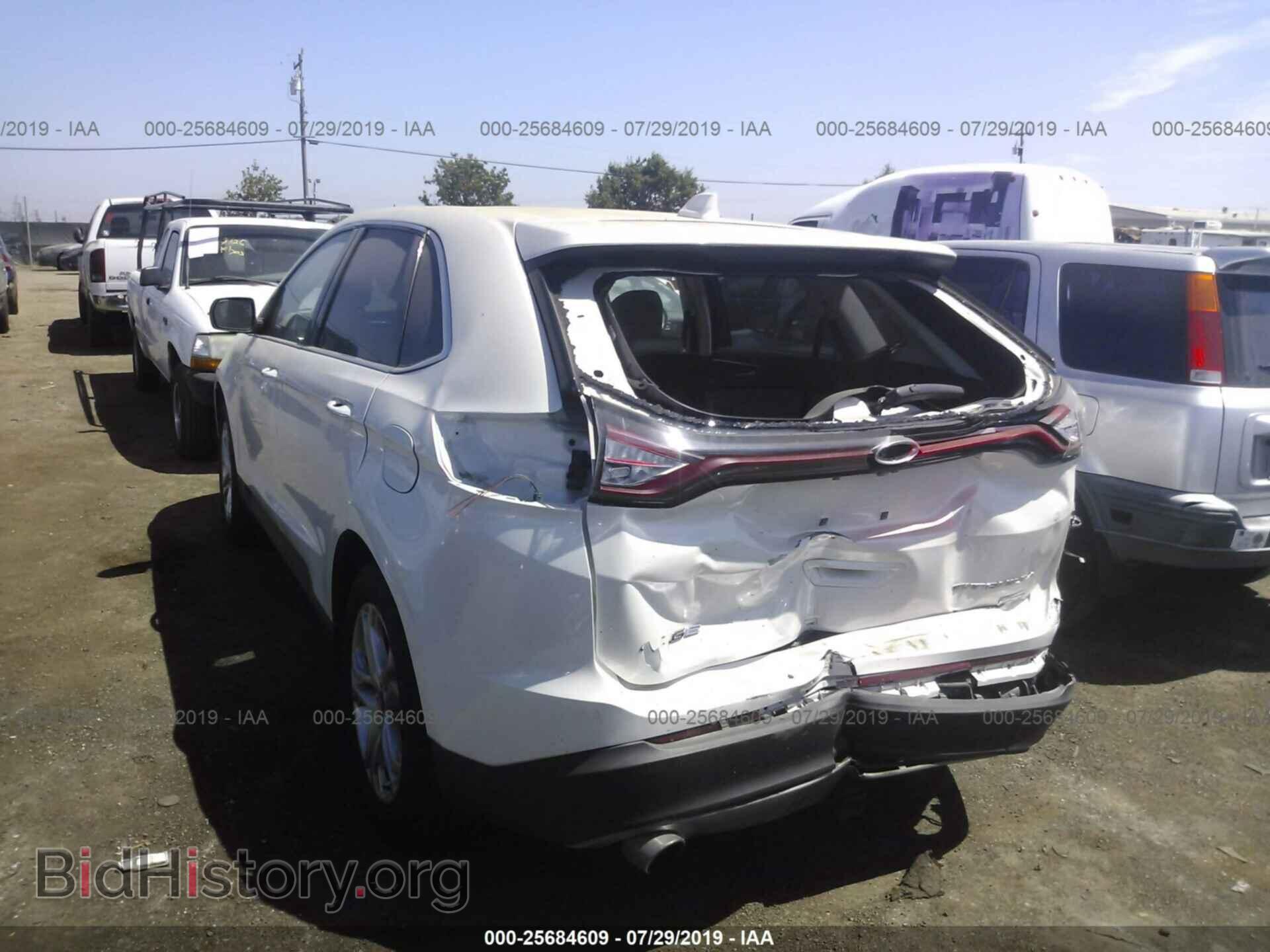 2017 FORD EDGE - VIN: 2FMPK3K93HBB62328 - Photo 3