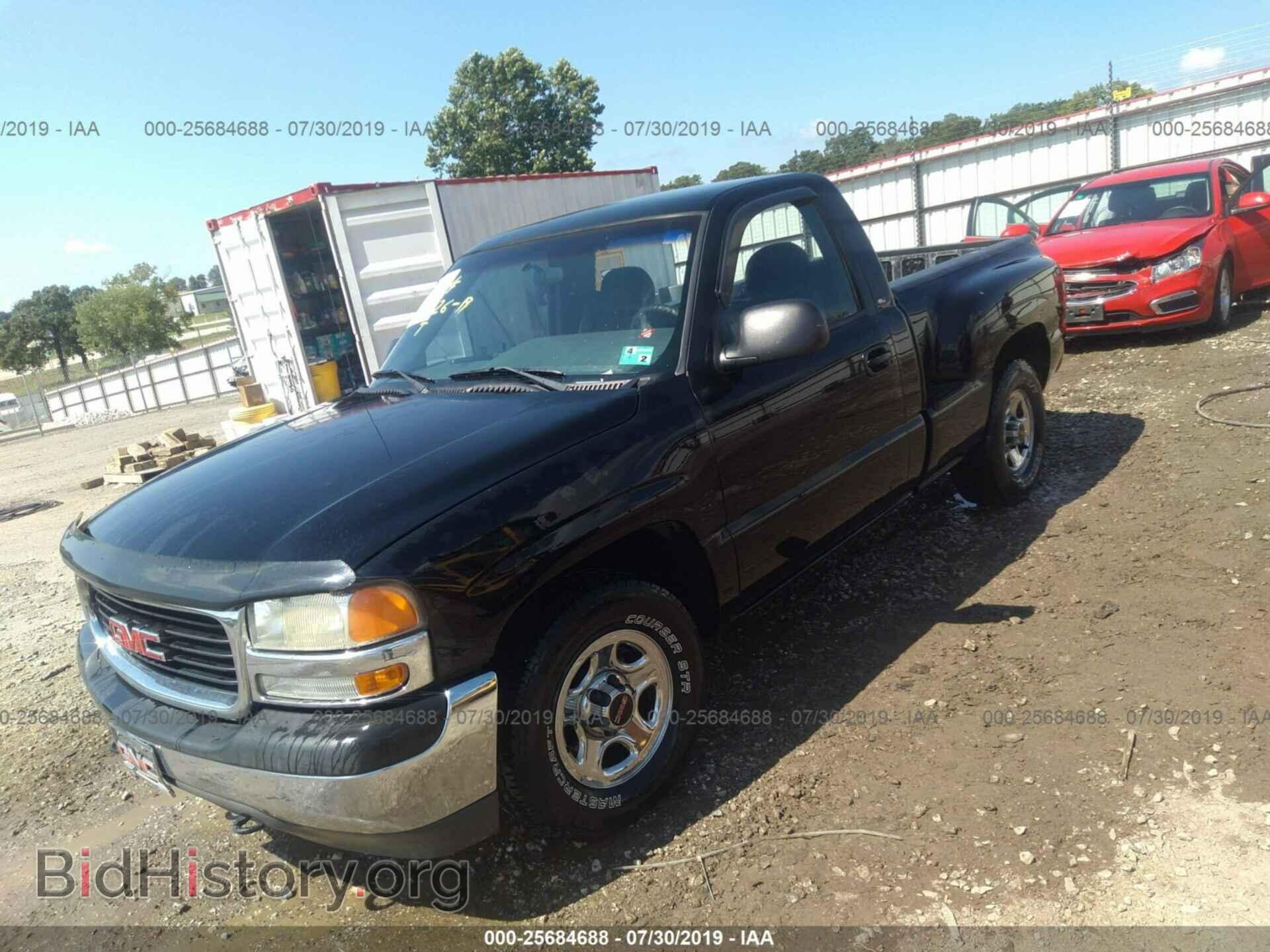 2001 GMC NEW SIERRA - VIN: 1GTEC14W21Z121272 - Фото 2