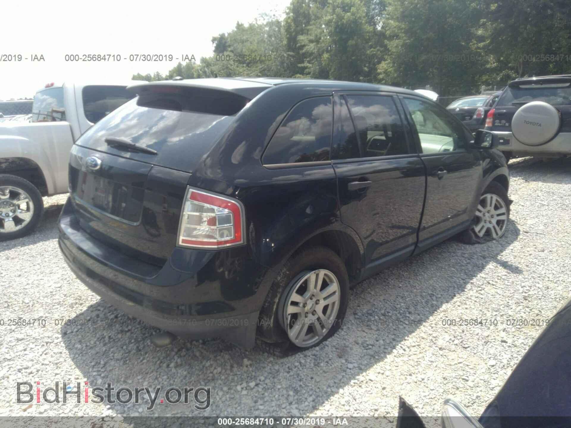 2007 FORD EDGE - VIN: 2FMDK36C97BB14596 - Фото 4