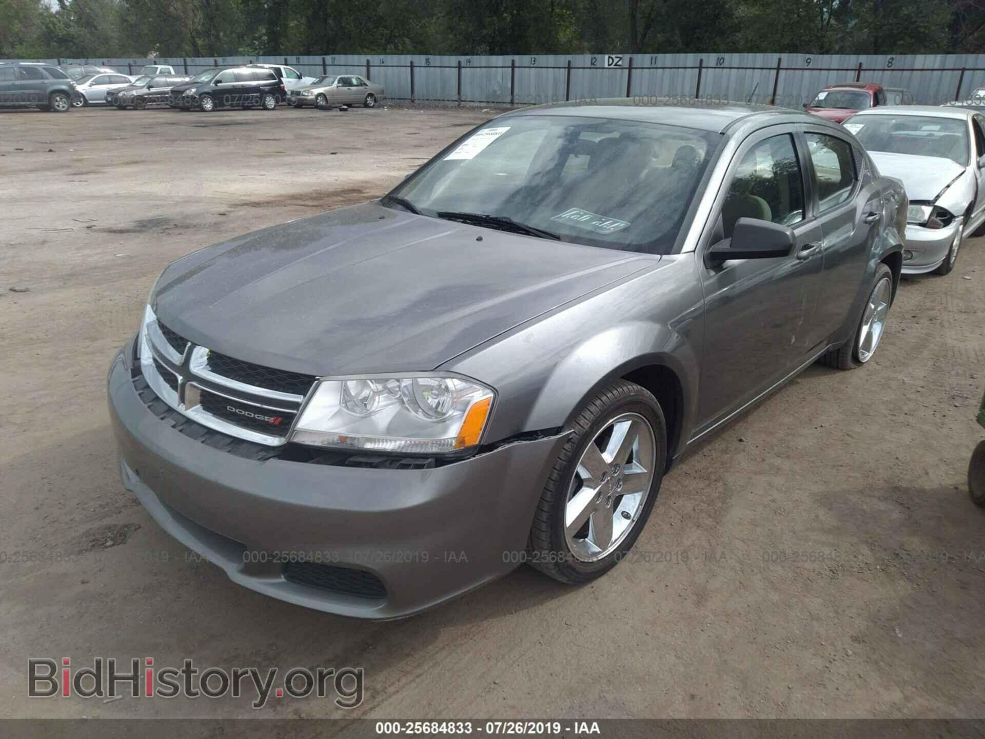 2013 DODGE AVENGER - VIN: 1C3CDZABXDN565195 - Фото 2