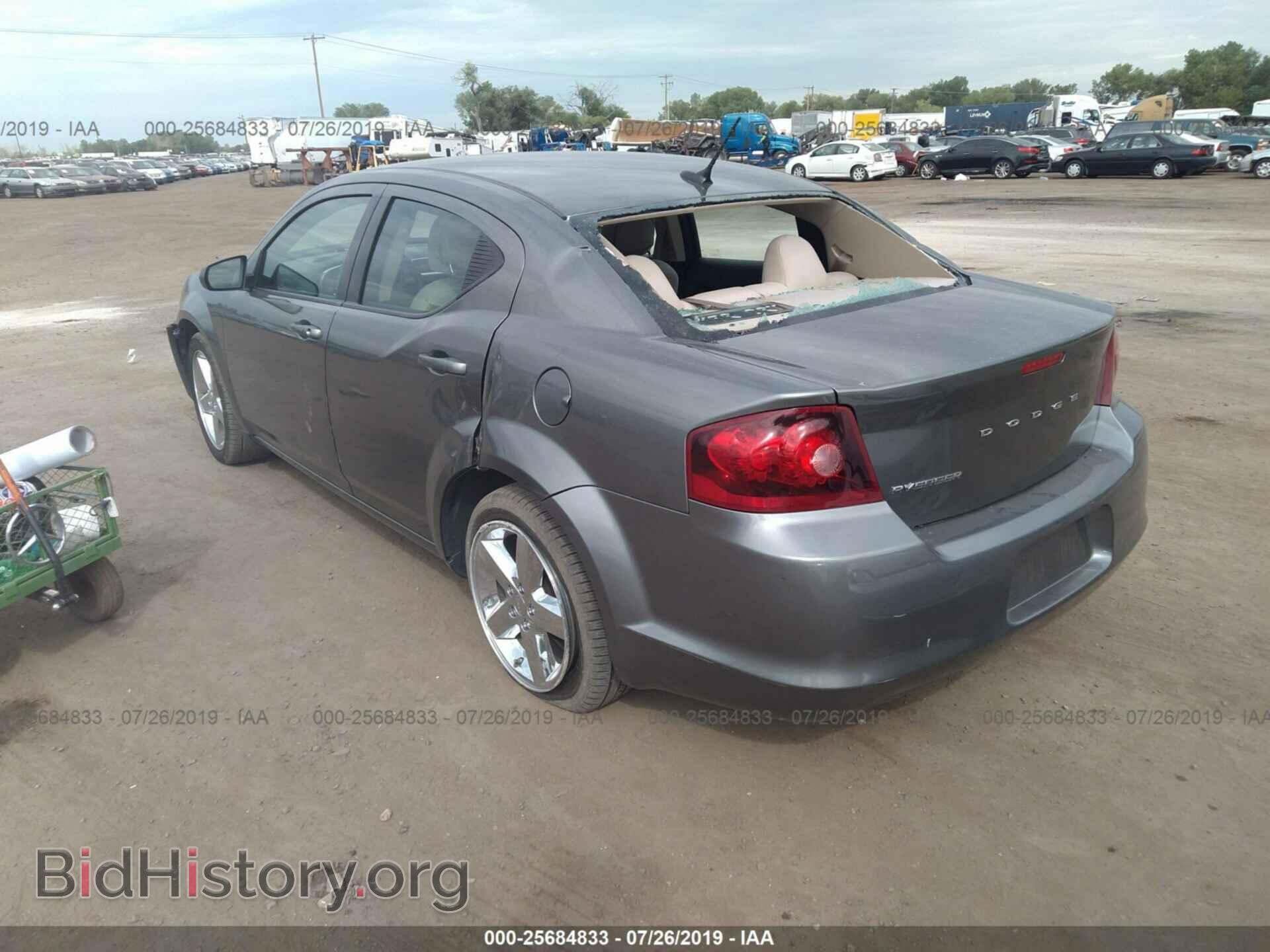 2013 DODGE AVENGER - VIN: 1C3CDZABXDN565195 - Фото 3