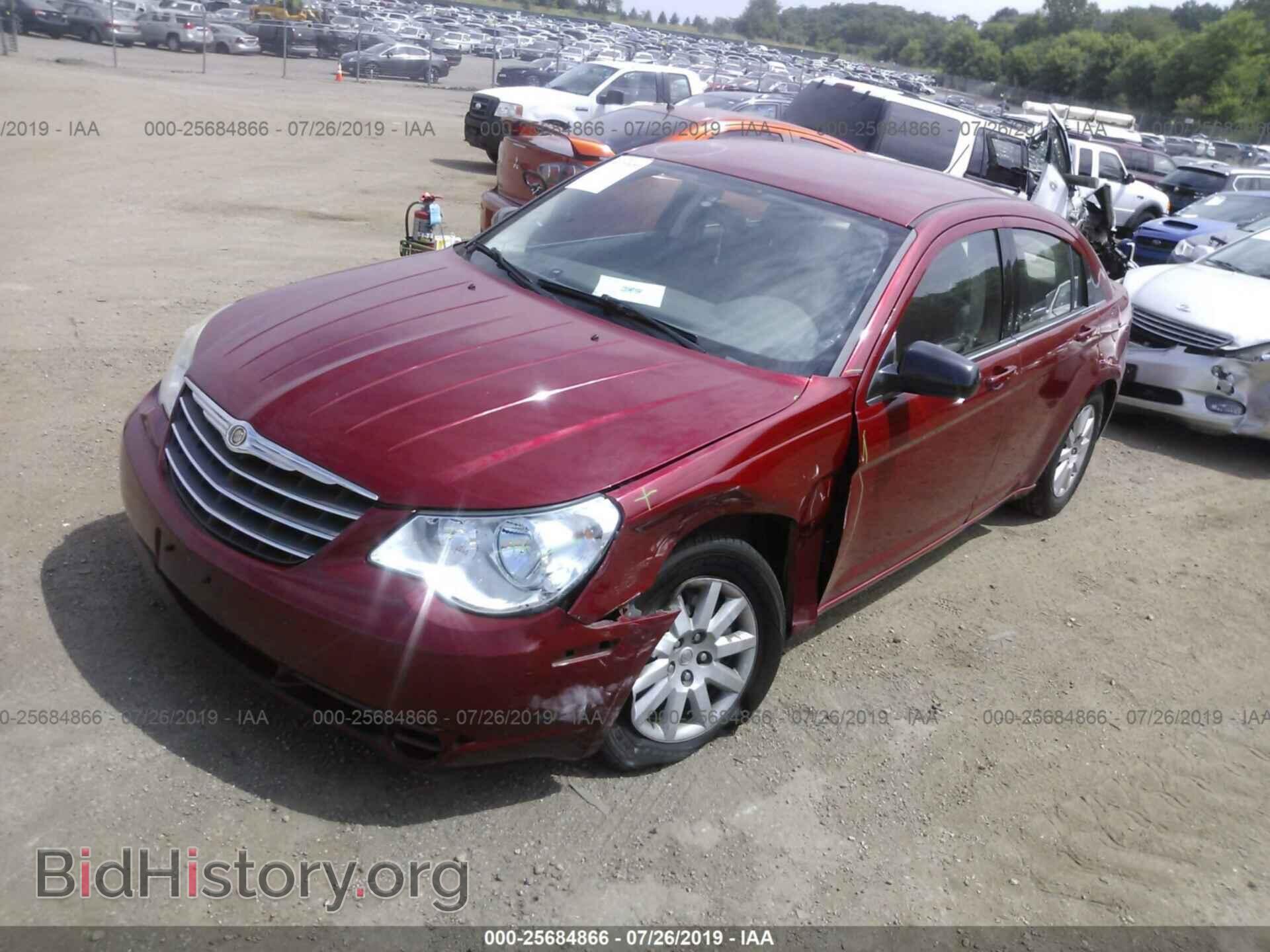 2007 CHRYSLER SEBRING - VIN: 1C3LC46K67N645922 - Фото 2