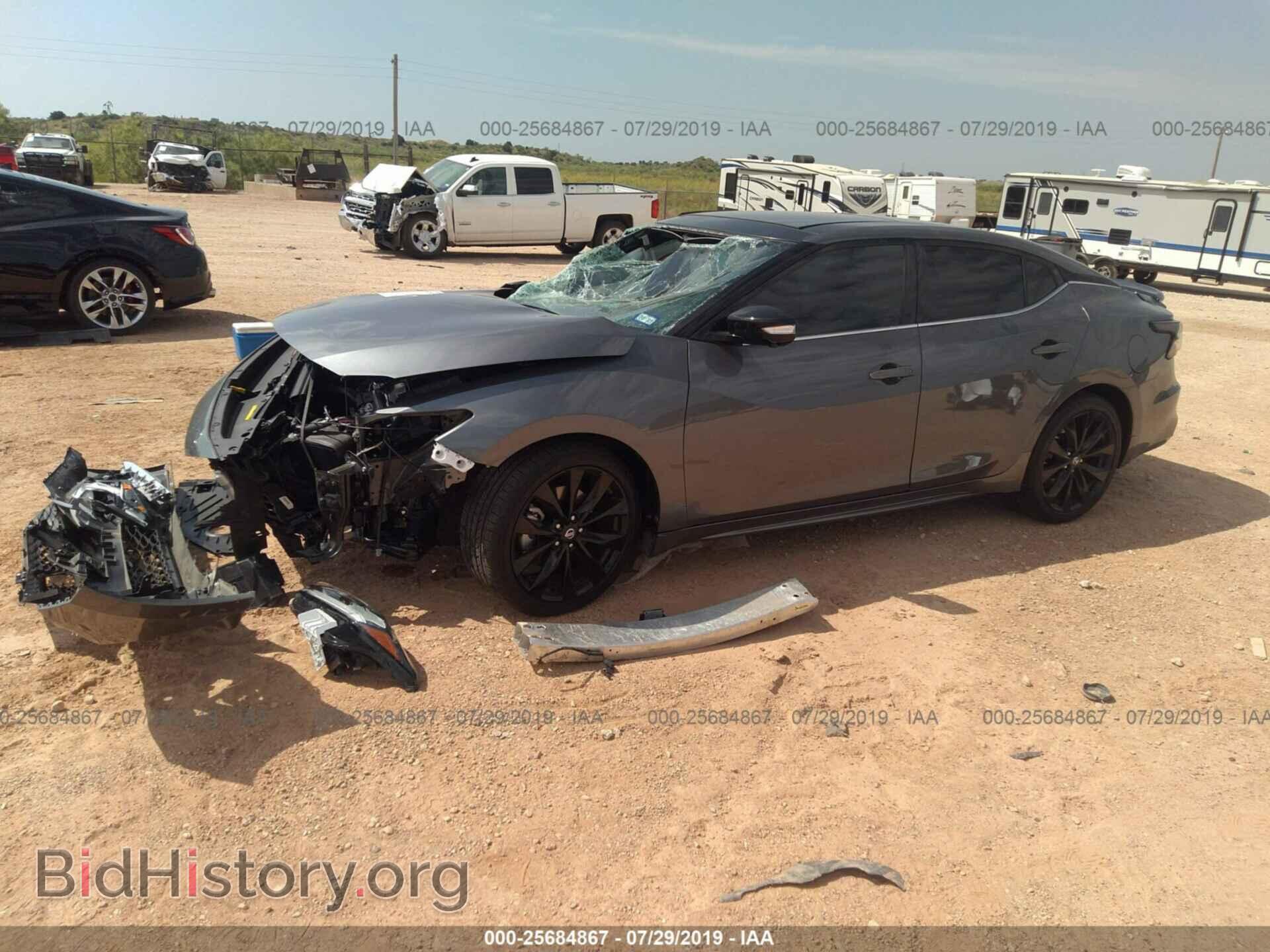 2019 NISSAN MAXIMA - VIN: 1N4AA6AV1KC371478 - Фото 2
