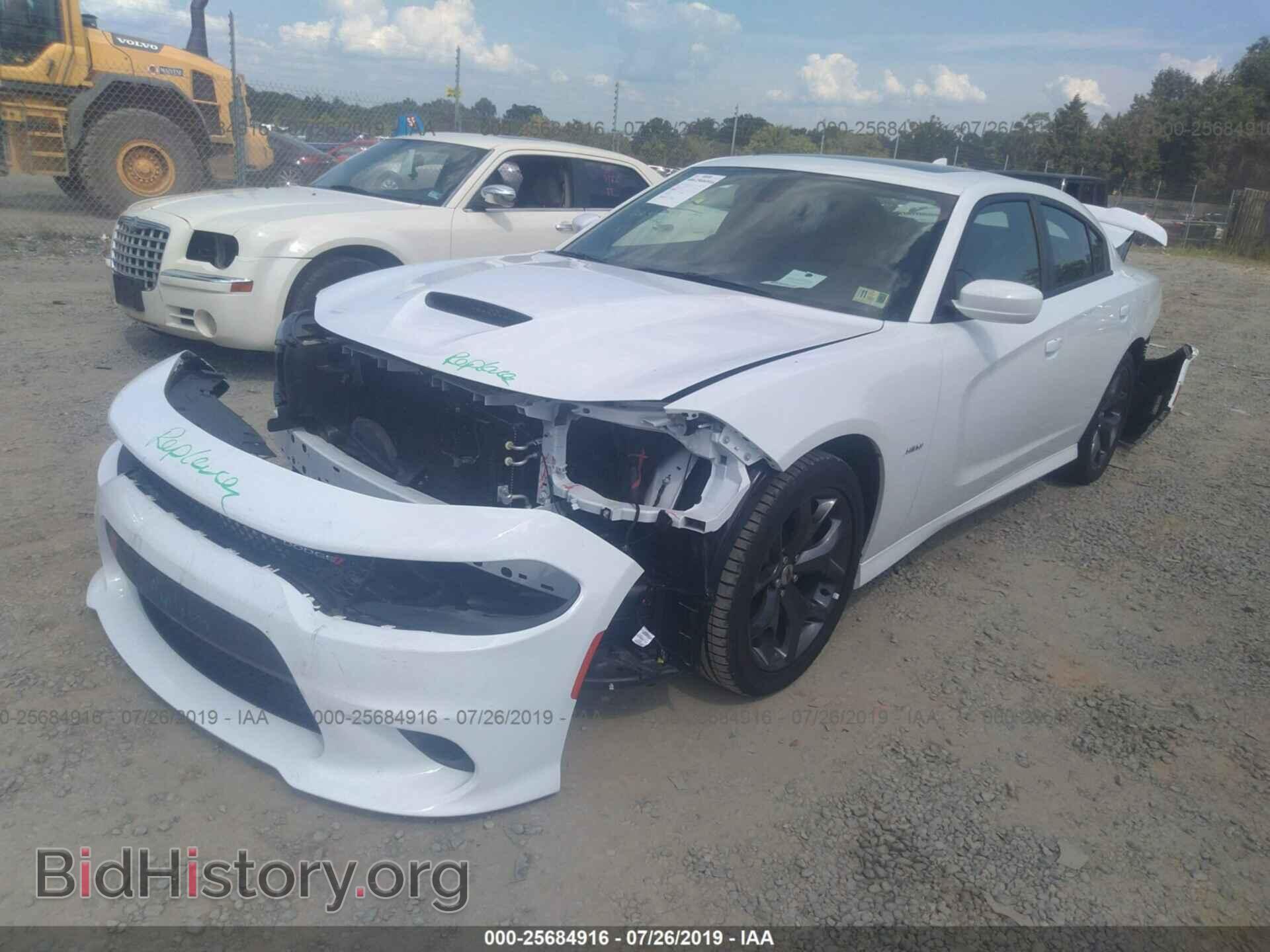 2019 DODGE CHARGER - VIN: 2C3CDXCT7KH554512 - Фото 2