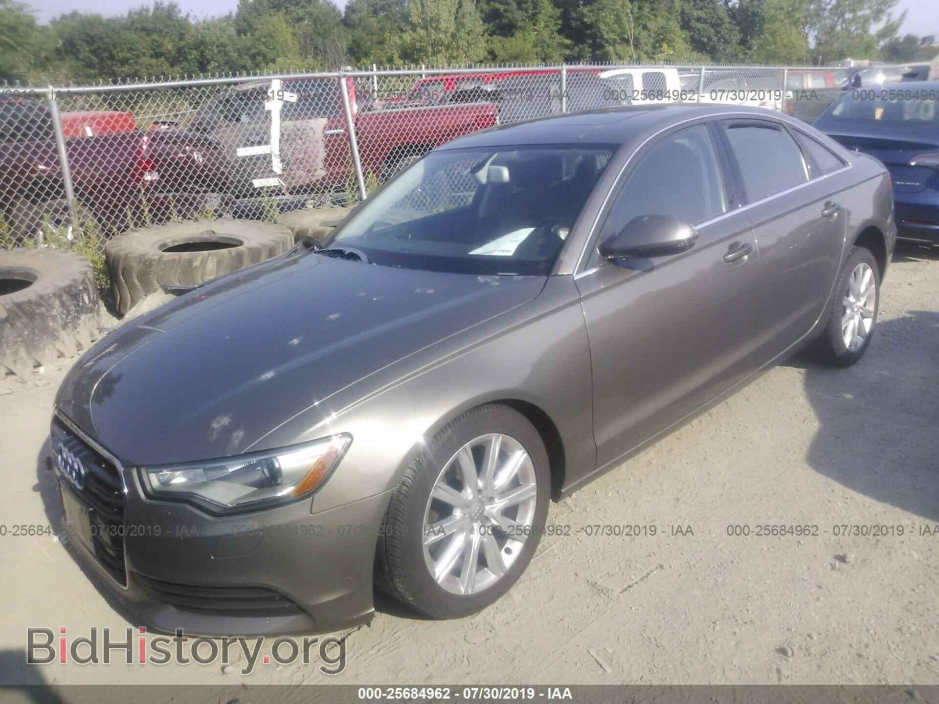 2014 AUDI A6 - VIN: WAUFFAFC8EN111161 - Фото 2