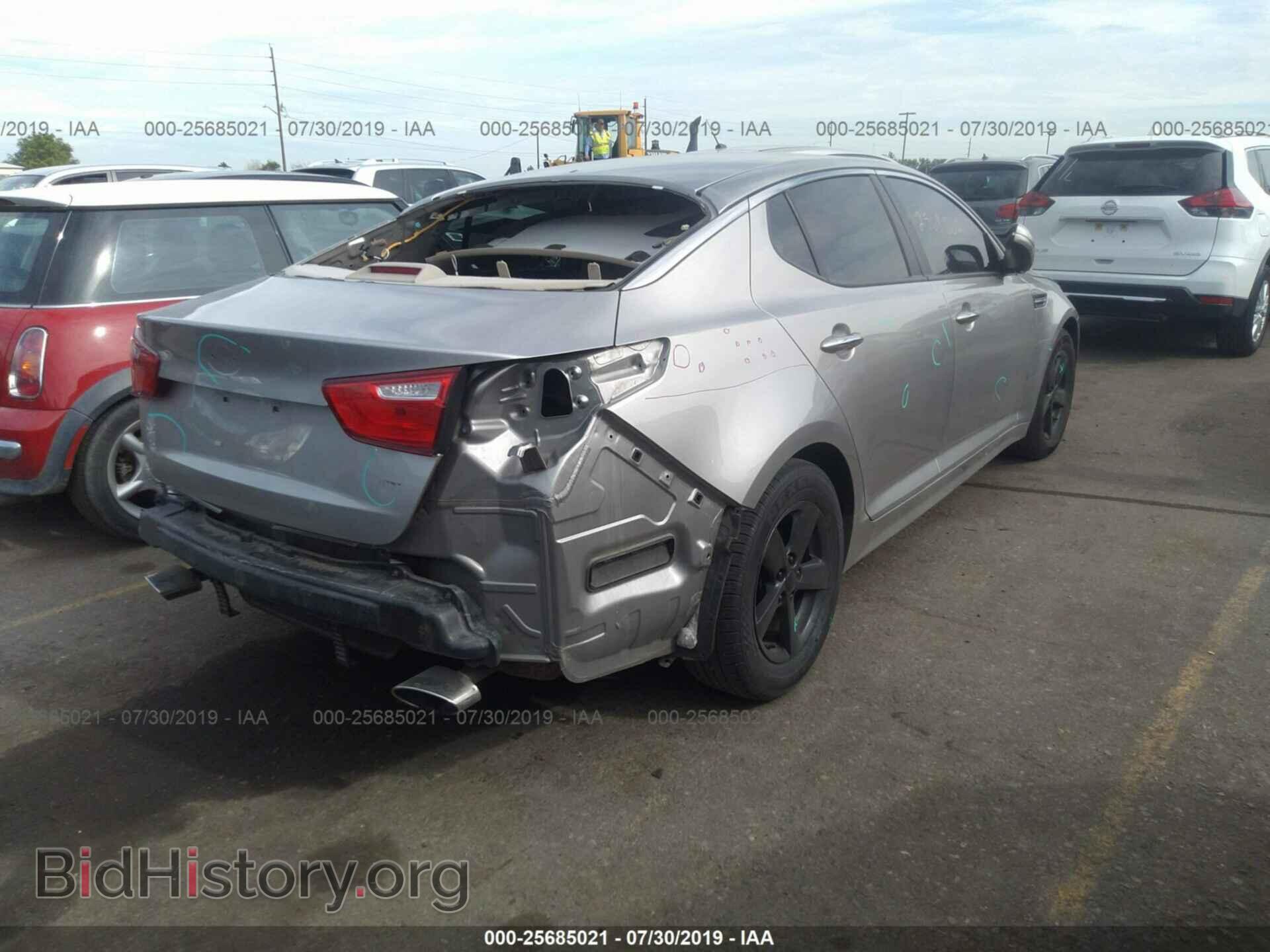 2015 KIA OPTIMA - VIN: 5XXGM4A74FG483909 - Photo 4