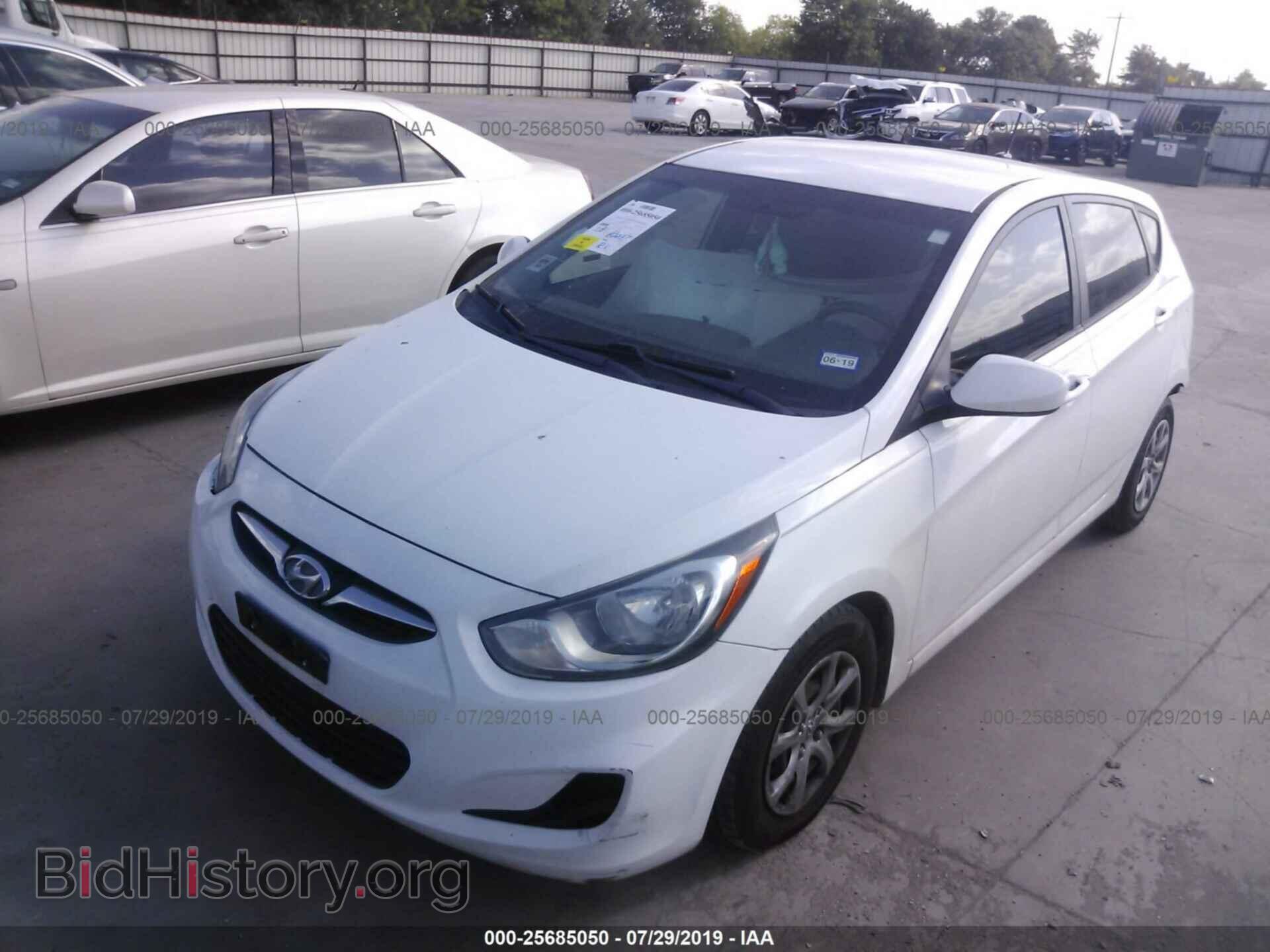 2014 HYUNDAI ACCENT - VIN: KMHCT5AE7EU172906 - Фото 2