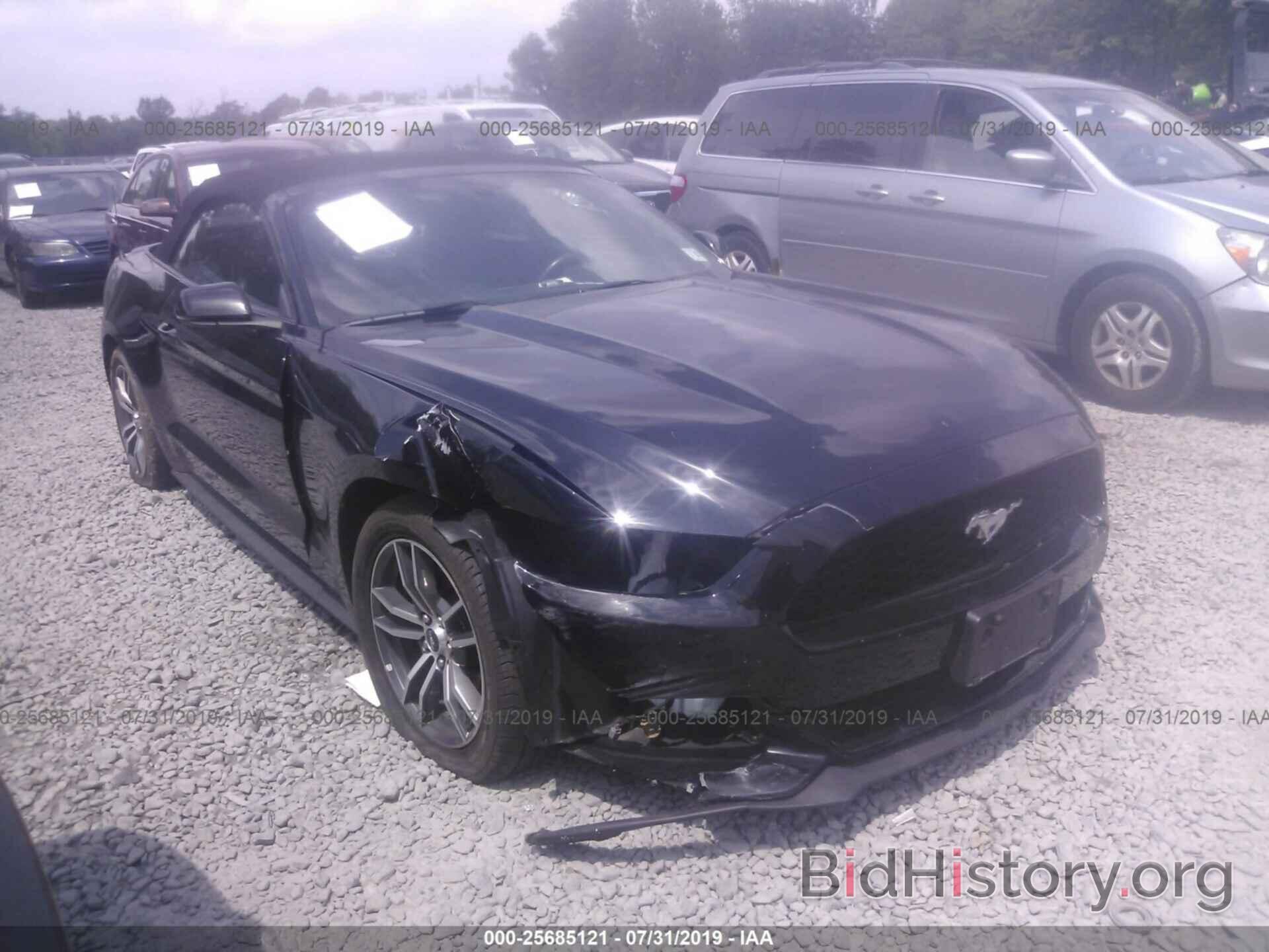 Photo 1FATP8UH9G5328995 - FORD MUSTANG 2016