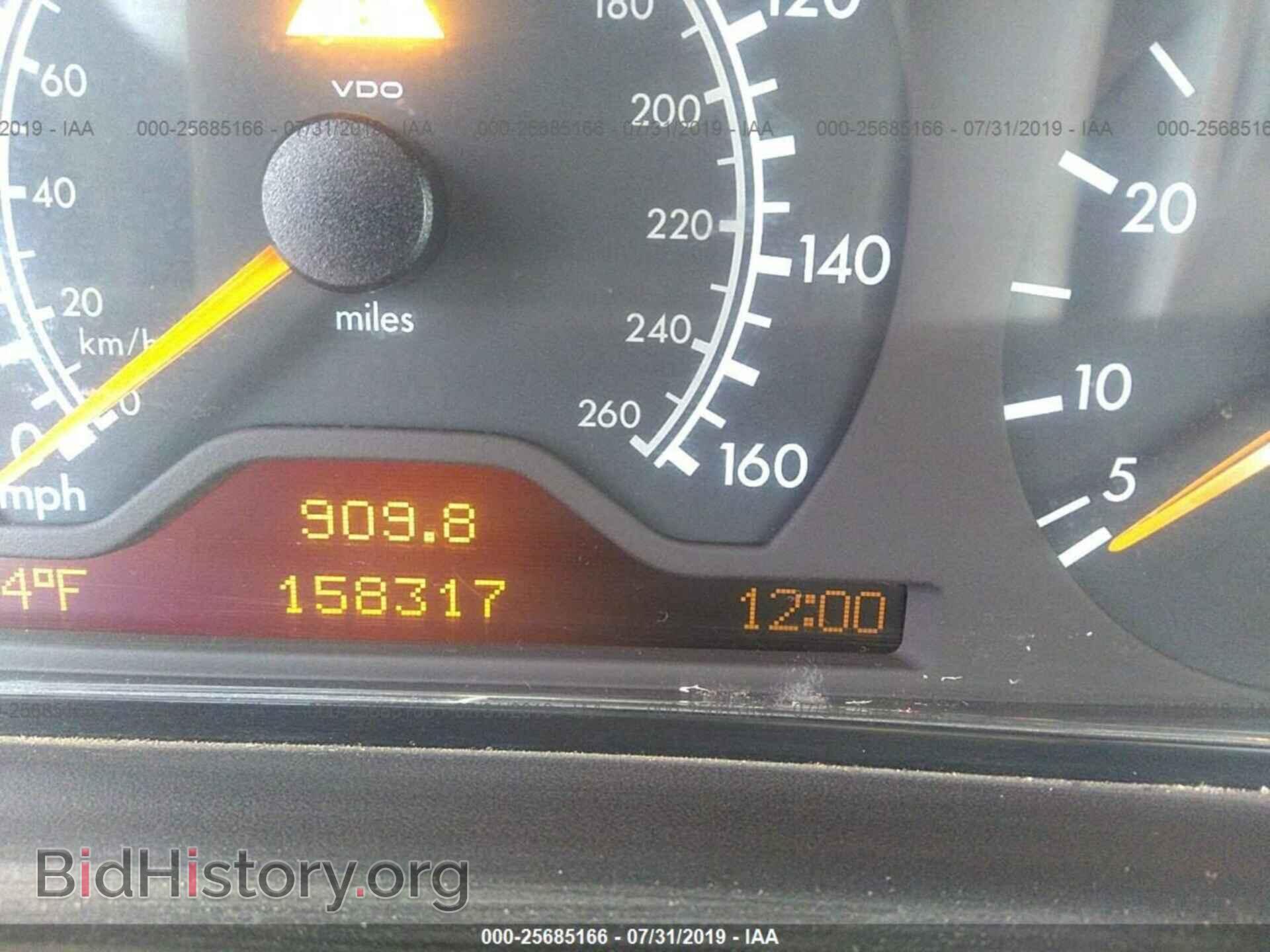 1998 MERCEDES-BENZ E - VIN: WDBJF65F2WA496827 - Фото 7