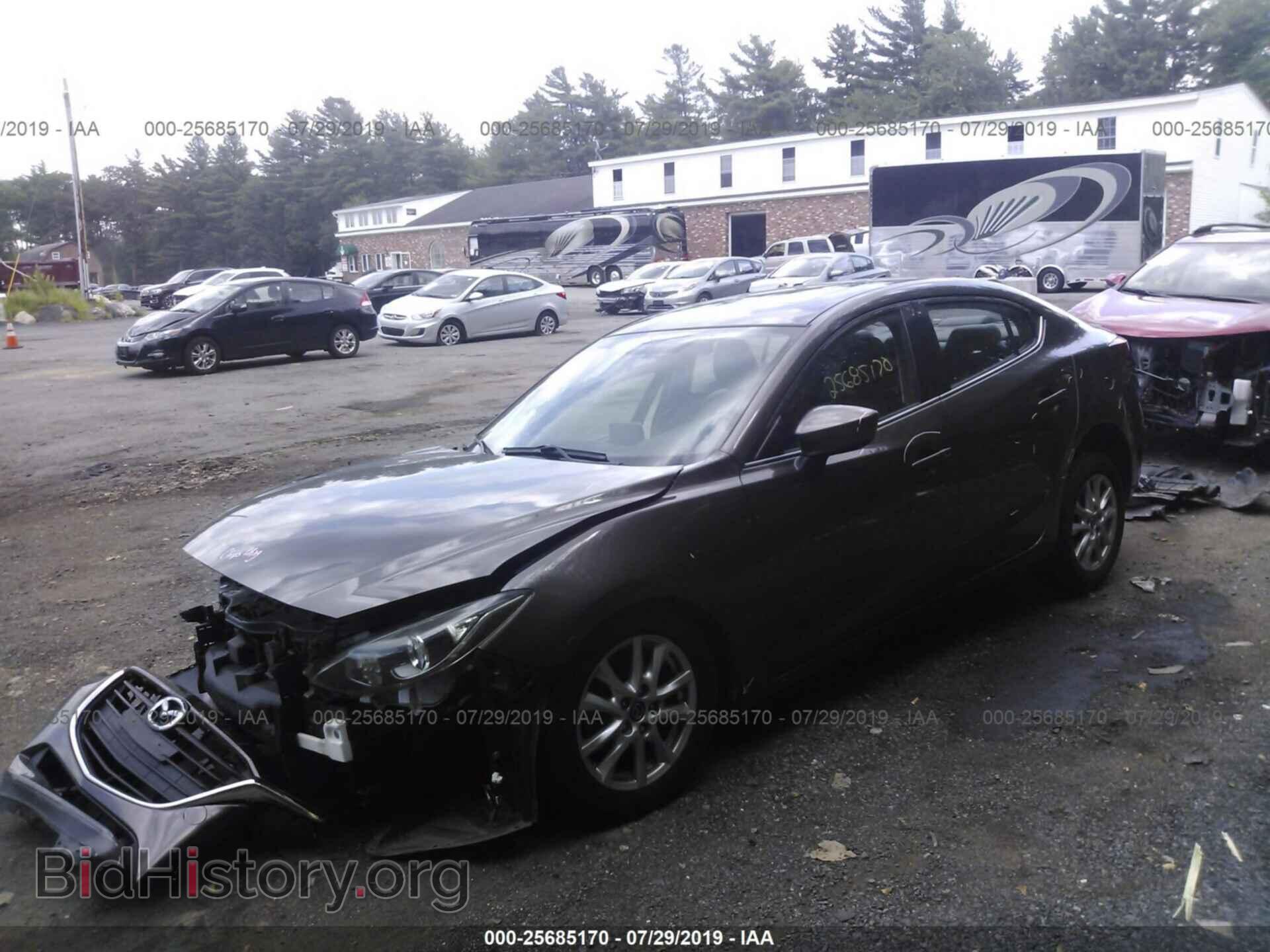 2014 MAZDA 3 - VIN: JM1BM1W7XE1196005 - Фото 2