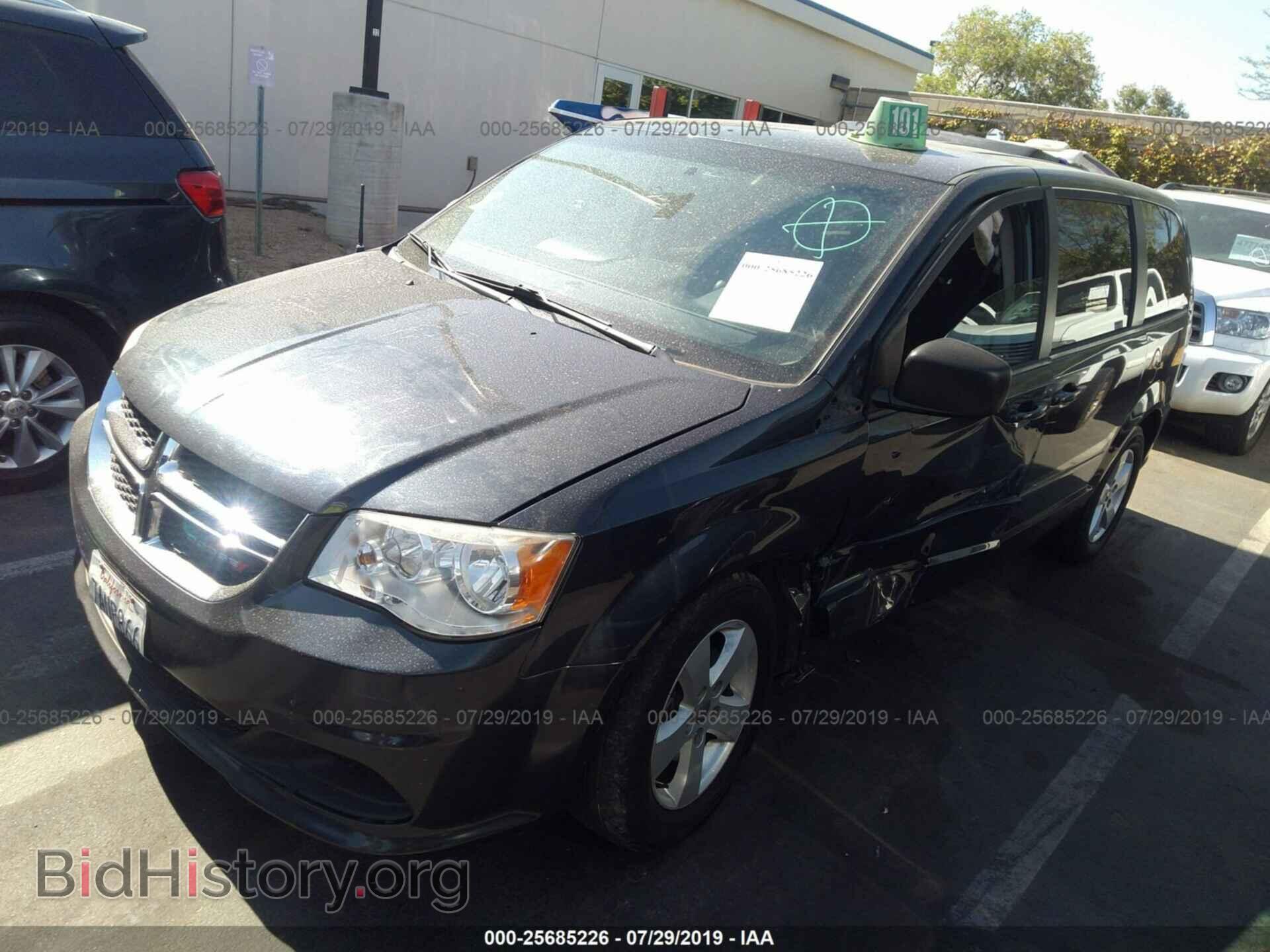 2013 DODGE GRAND CARAVAN - VIN: 2C4RDGBG9DR727390 - Фото 2