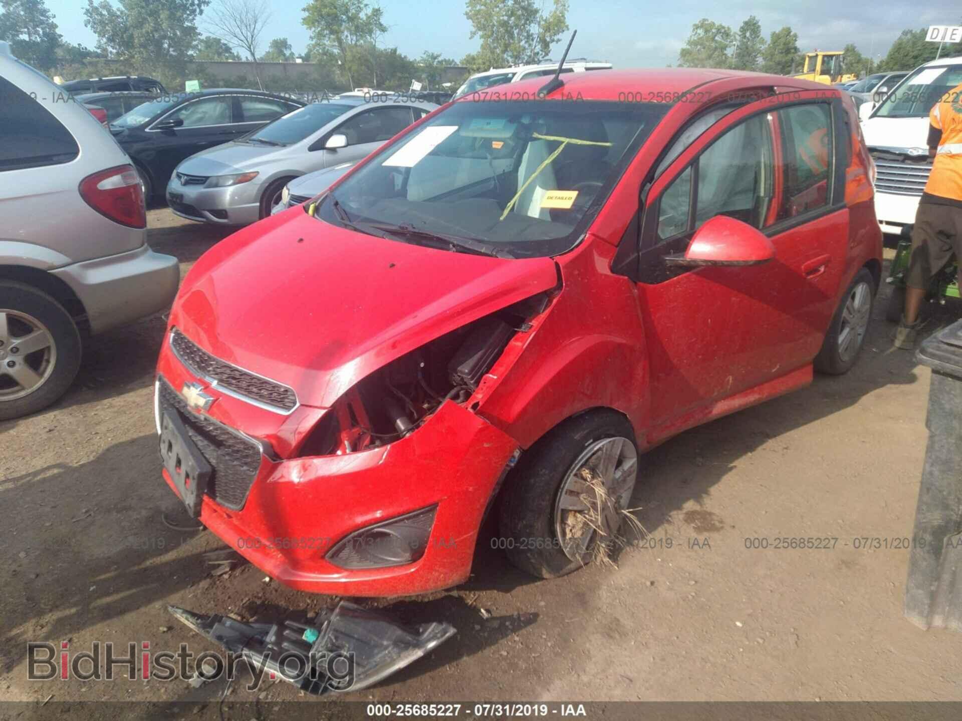 2014 CHEVROLET SPARK - VIN: KL8CD6S98EC442300 - Фото 2