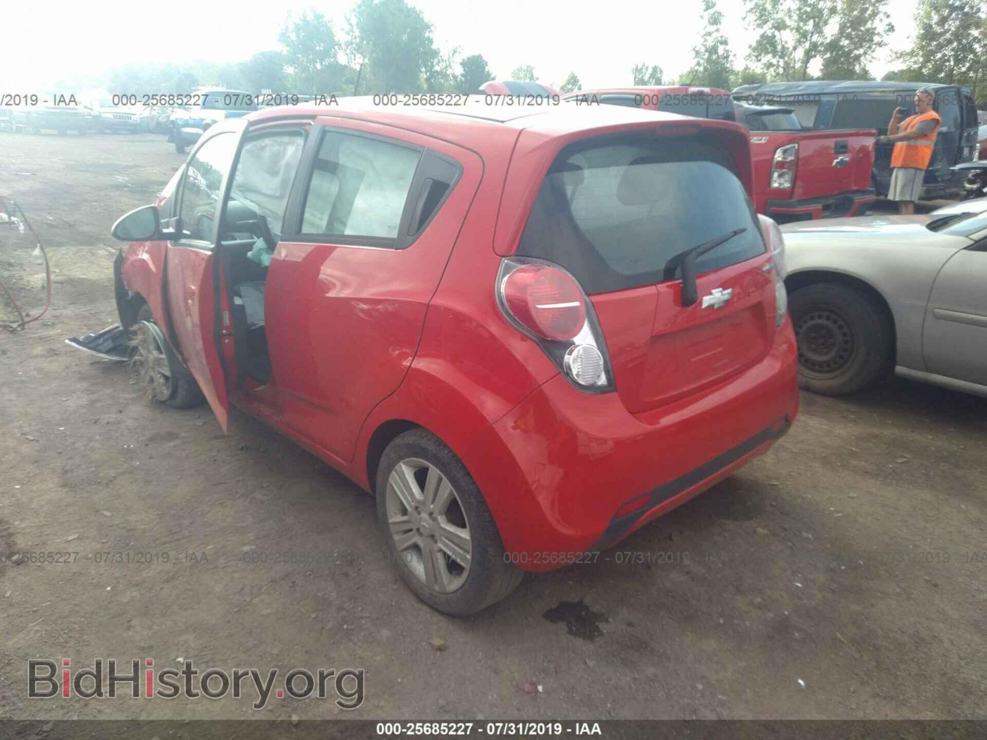 2014 CHEVROLET SPARK - VIN: KL8CD6S98EC442300 - Фото 3