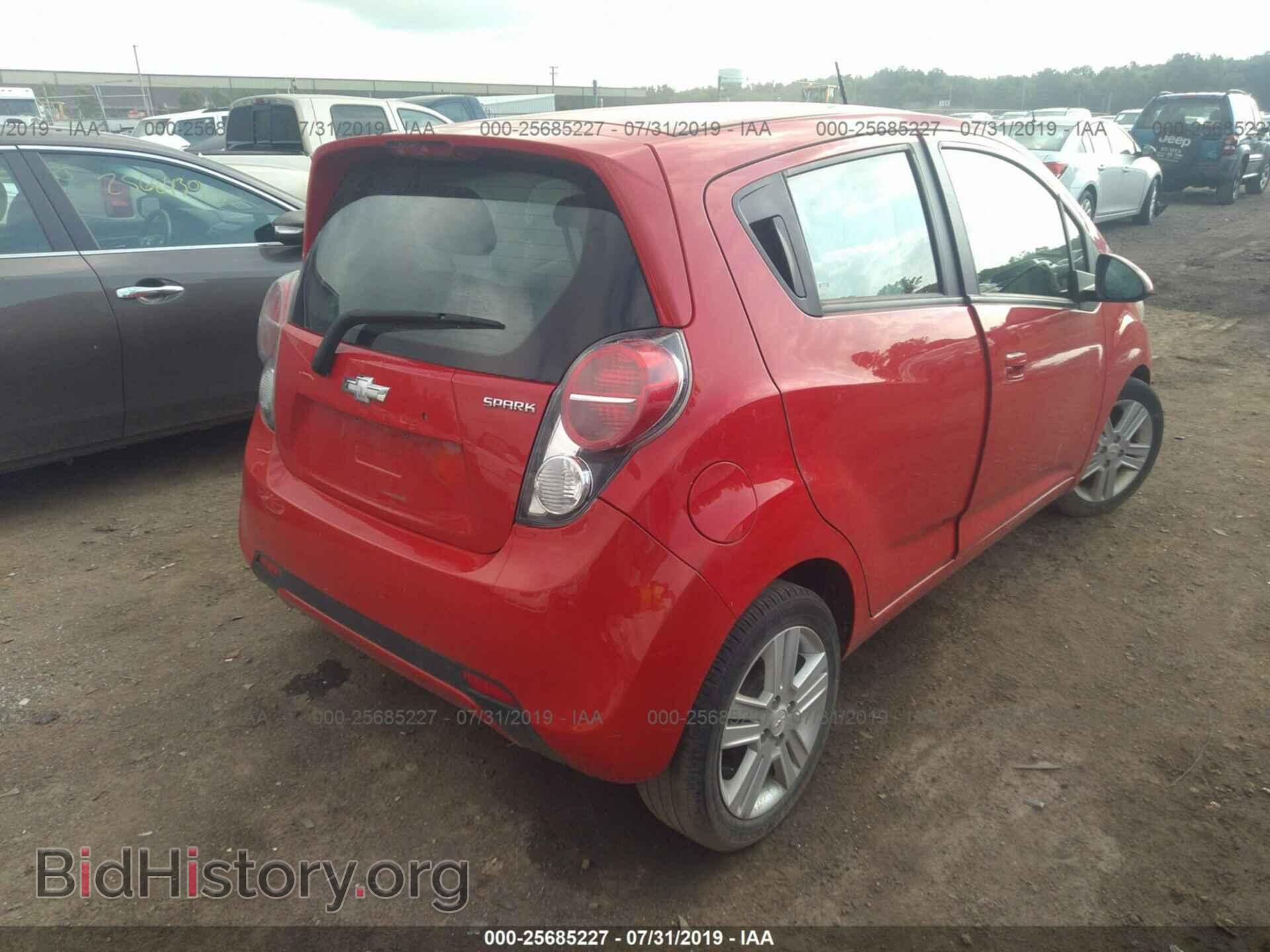 2014 CHEVROLET SPARK - VIN: KL8CD6S98EC442300 - Фото 4