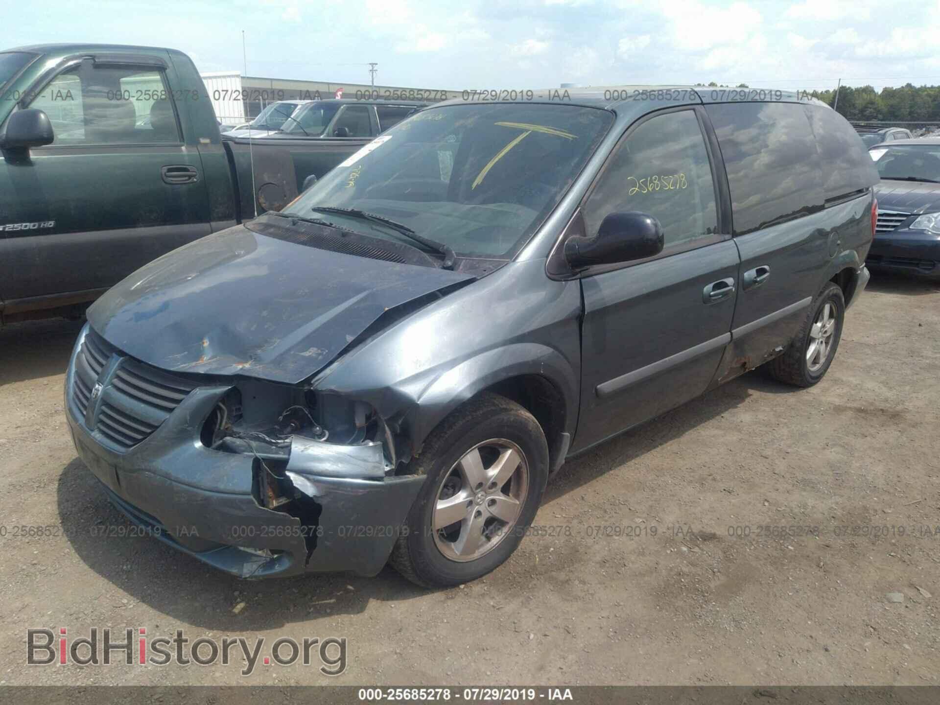 2007 DODGE CARAVAN - VIN: 1D4GP45R37B210263 - Фото 2