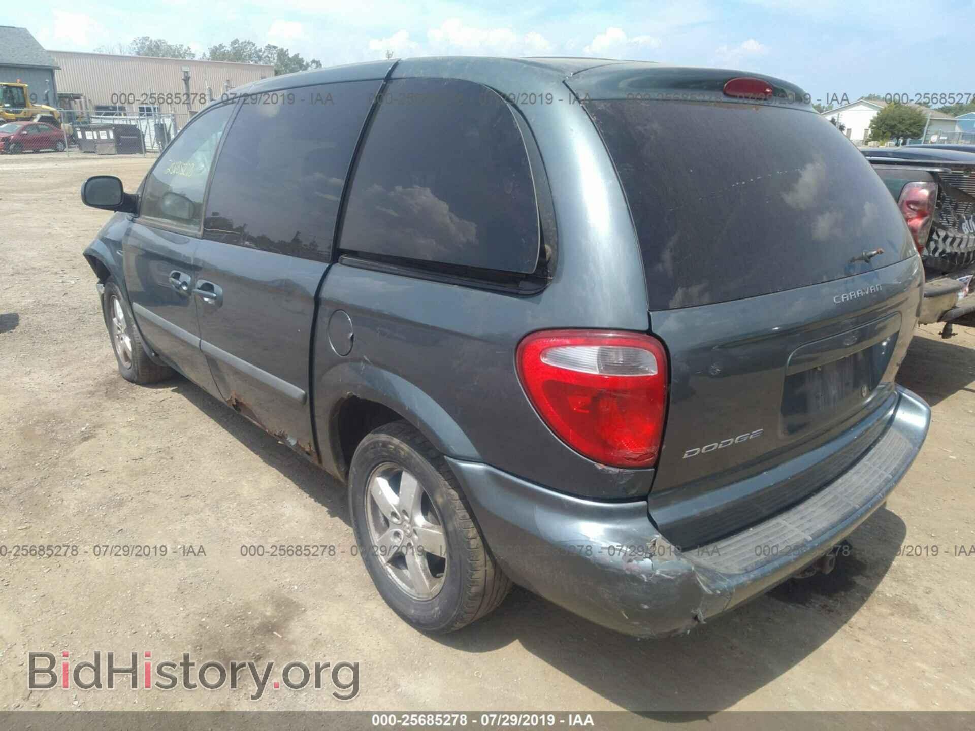 2007 DODGE CARAVAN - VIN: 1D4GP45R37B210263 - Фото 3