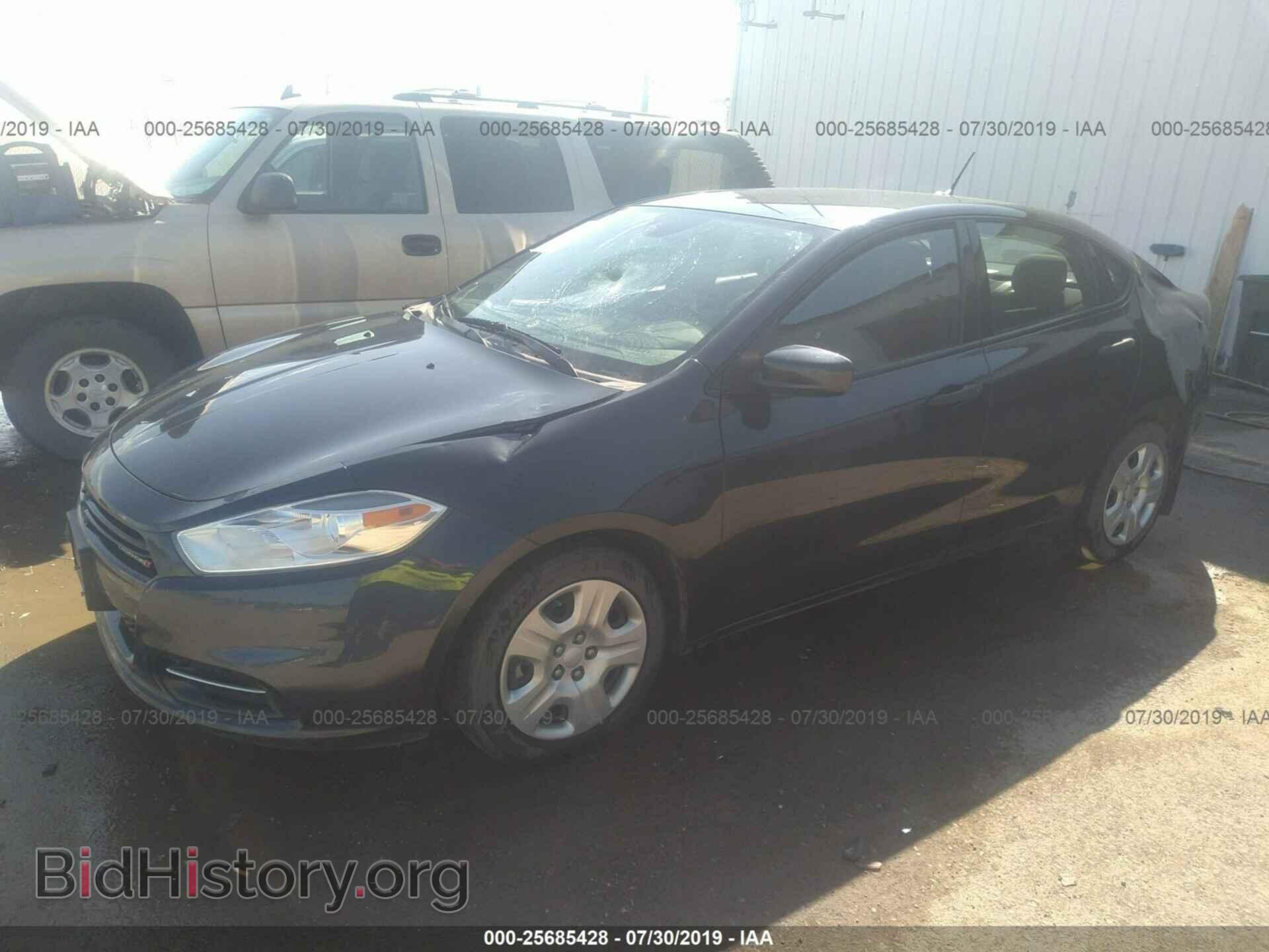 2013 DODGE DART - VIN: 1C3CDFAA3DD302137 - Фото 2