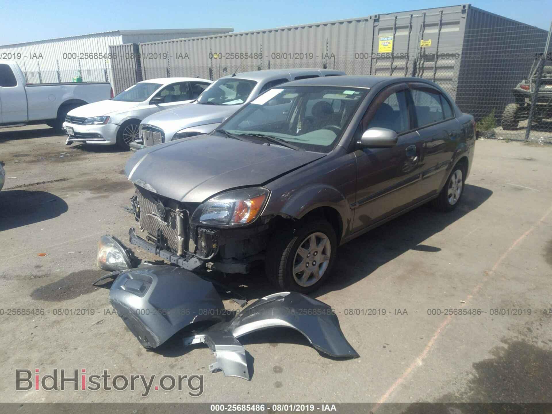 2011 KIA RIO - VIN: KNADH4A33B6849255 - Фото 2